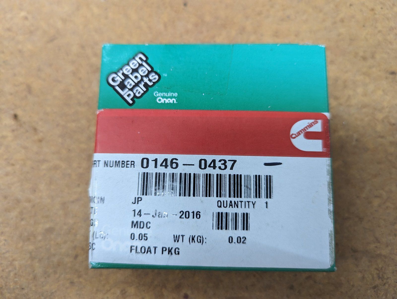 146-0437 ONAN FLOAT KIT PERFORMER - Ingersoll/Case Tractor Part