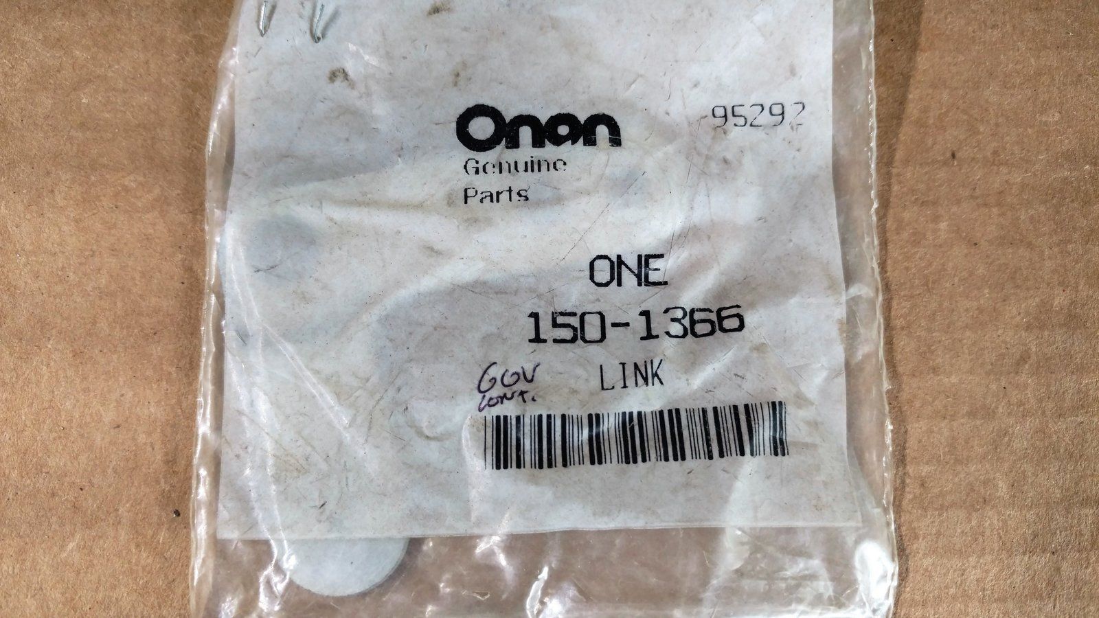 150-1366 GOV CONTROL LINK - ONAN - Ingersoll/Case Tractor Part