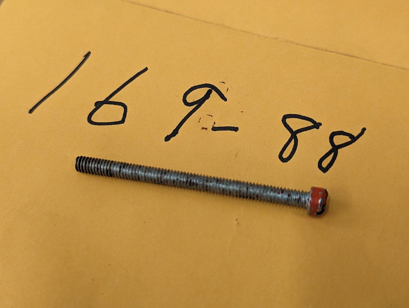 169-88 SCREW MACH #8-32X2-1/4 - Ingersoll/Case Tractor Part