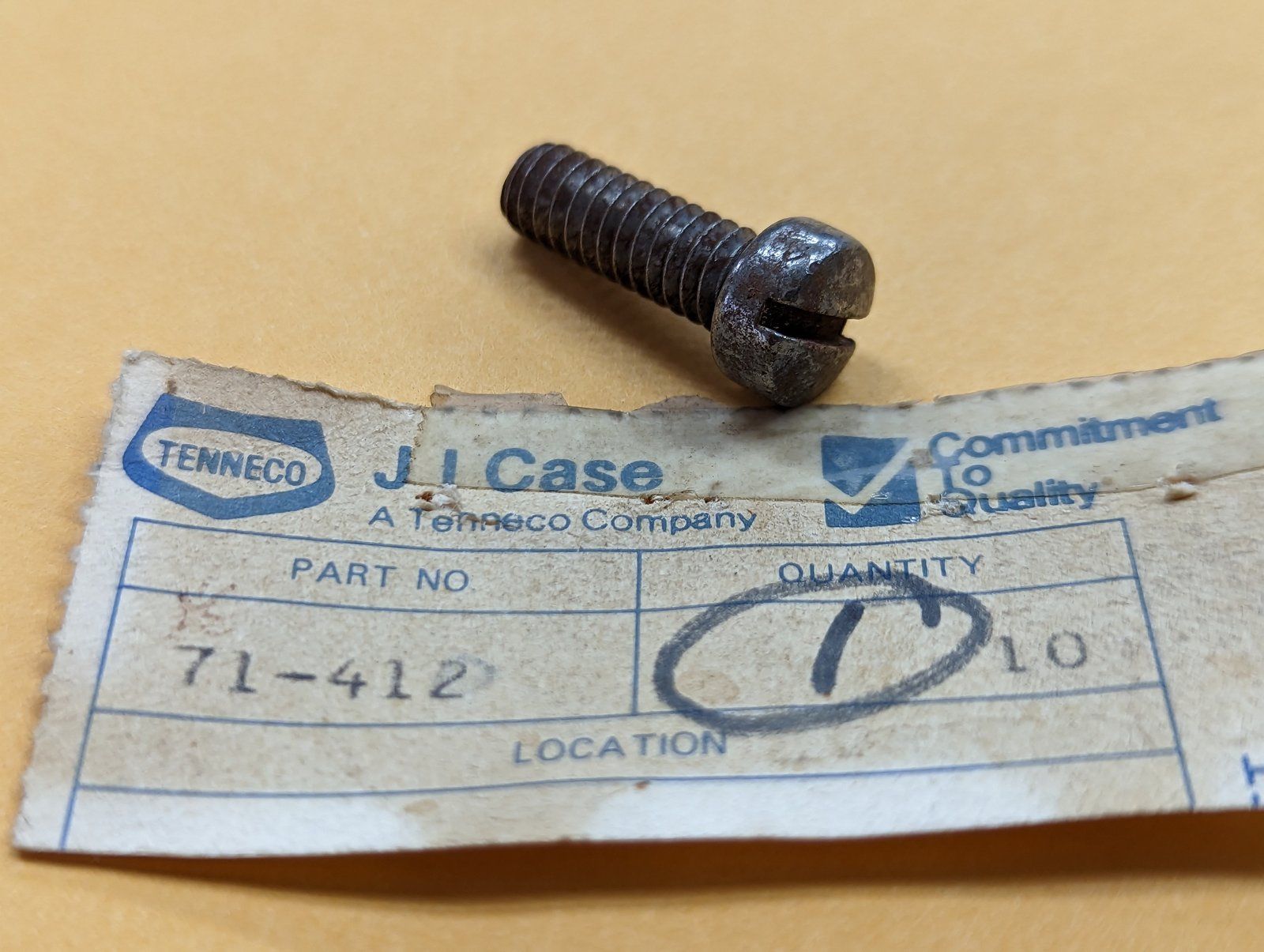 171-412 SCREW - 1/4