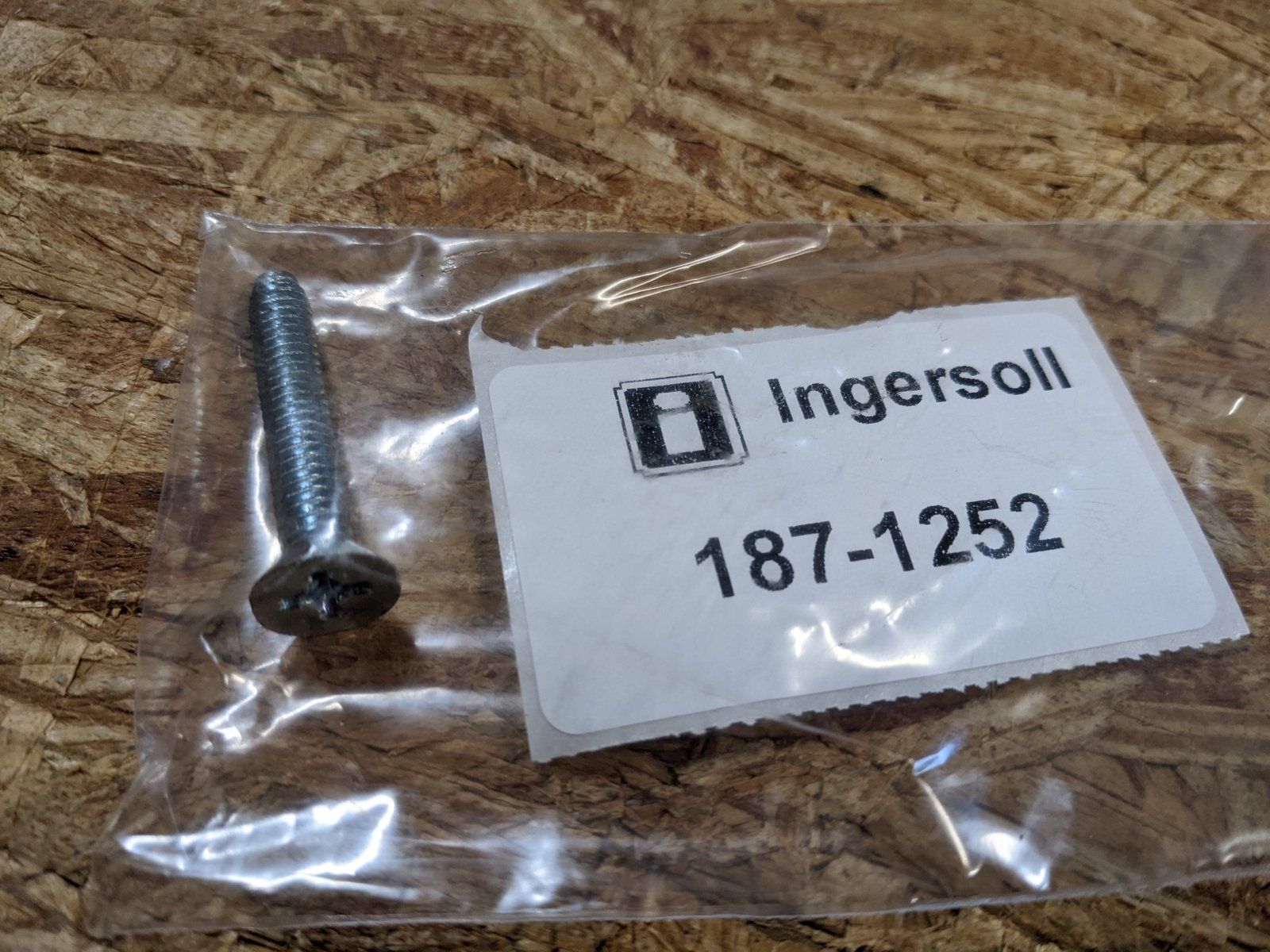 187-1252 SCREW 1/4-20x1/2 PHIL HD ZP(S) - Ingersoll/Case Tractor Part