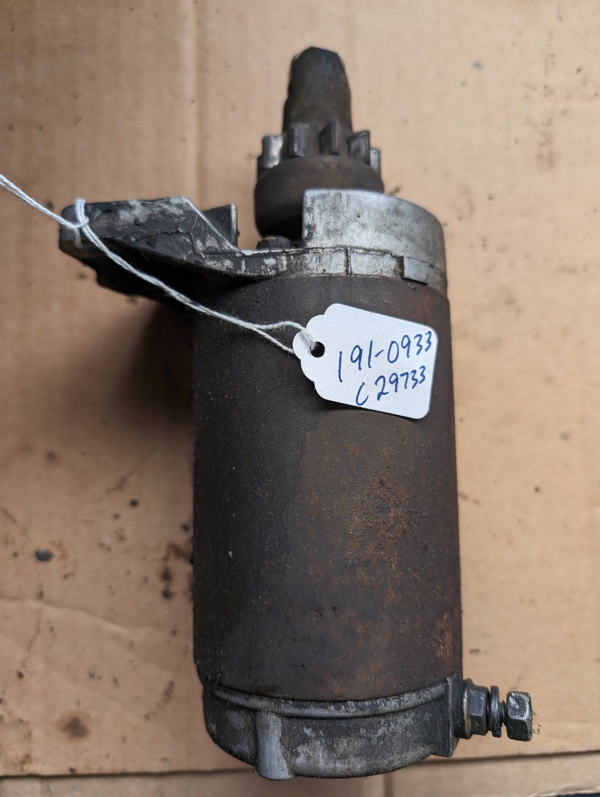 191-0933 USED STARTER - ONAN C29733 - Ingersoll/Case Tractor Part