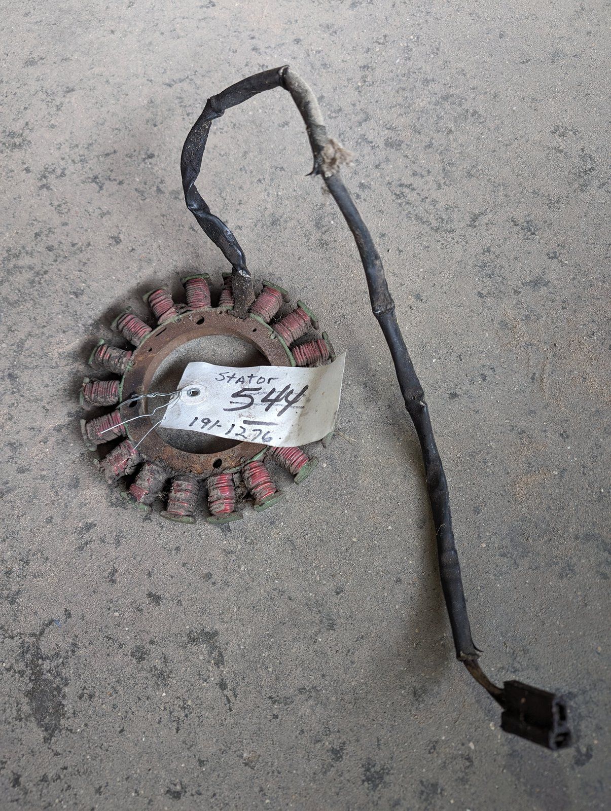 191-1276 USED ONAN STATOR - Ingersoll/Case Tractor Part