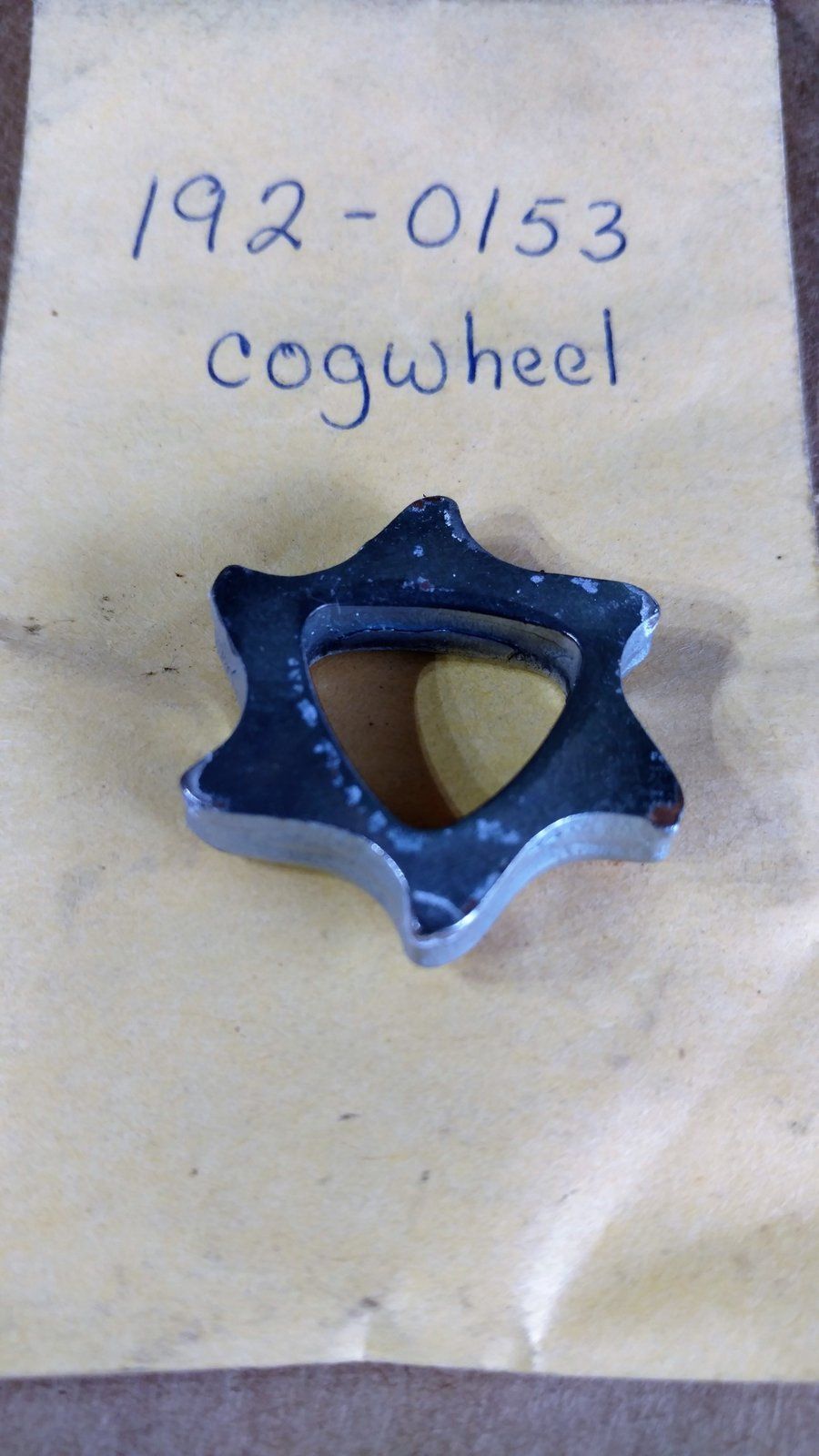 192-0153 COG WHEEL - ONAN - Ingersoll/Case Tractor Part