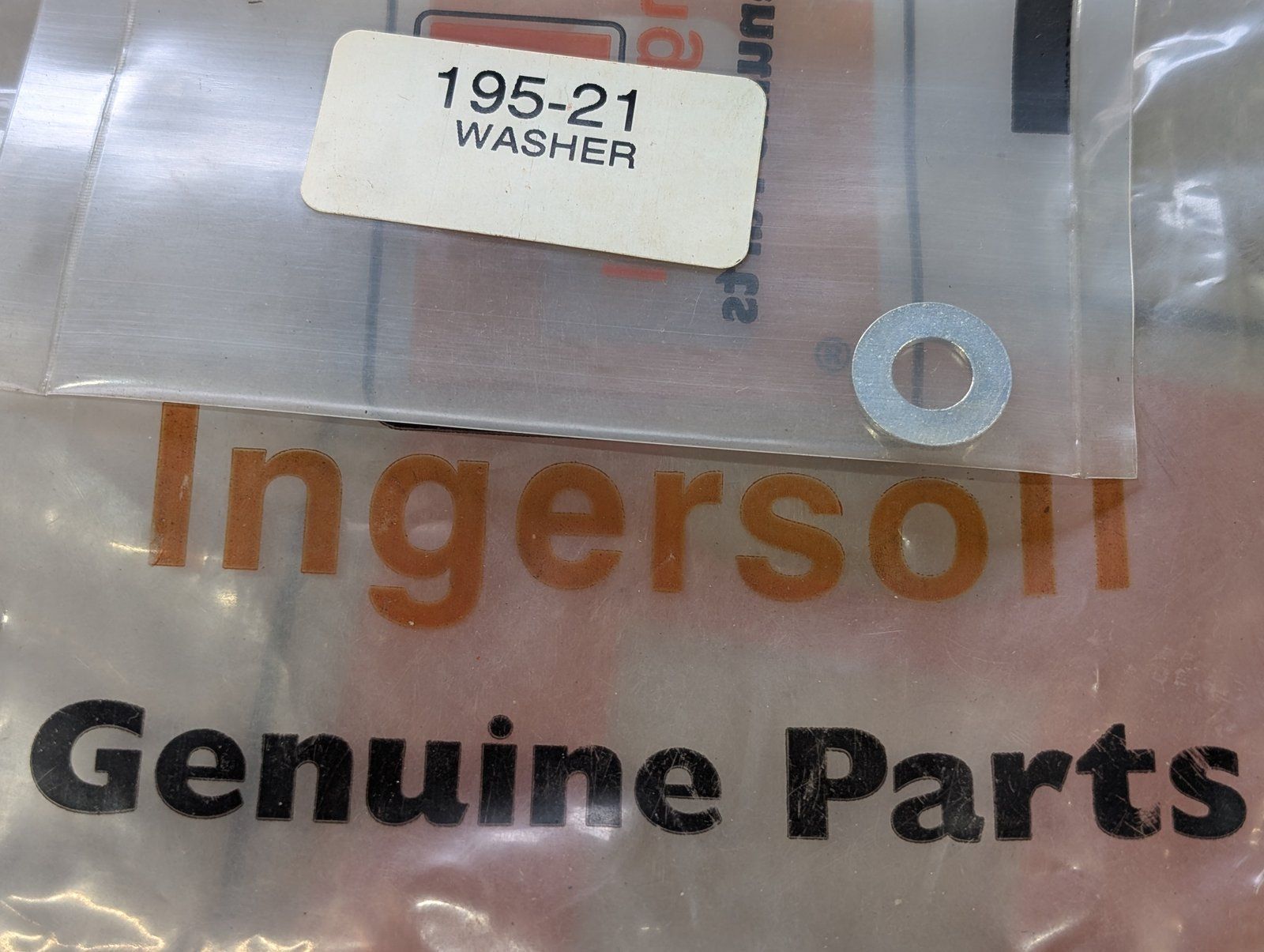 195-21 WASHER 195-521 - Ingersoll/Case Tractor Part