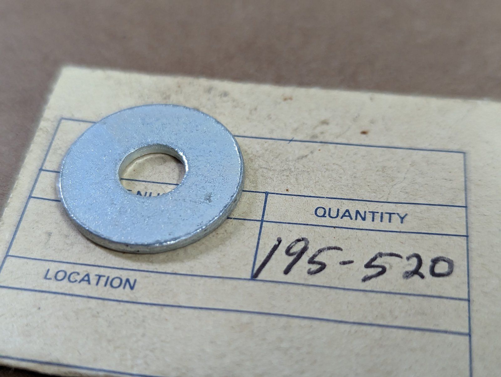 195-520 WASHER - .312
