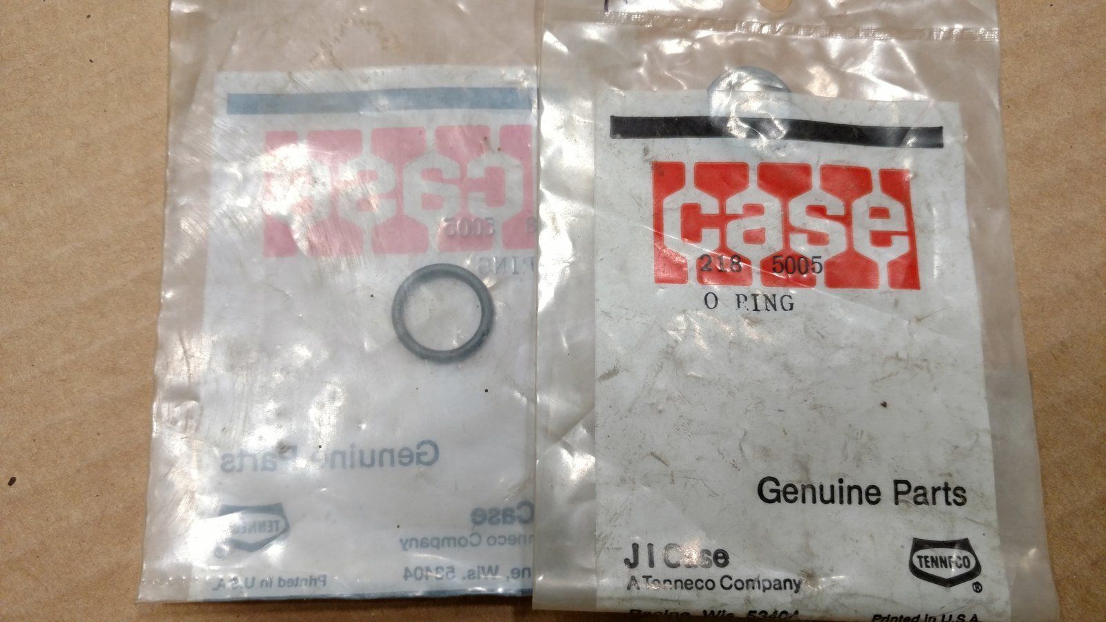 218-5005 O-RING SAE NO. 6-1" - Ingersoll/Case Tractor Part