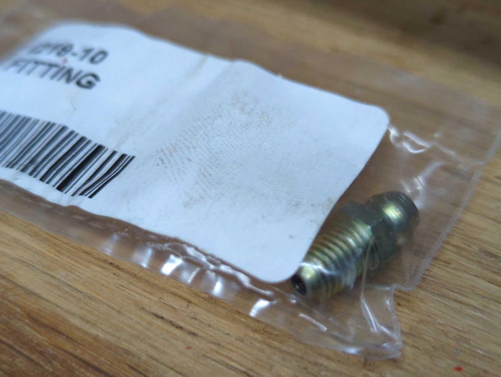 219-10 GREASE ZERK 1/4-28 TAPER - Ingersoll/Case Tractor Part