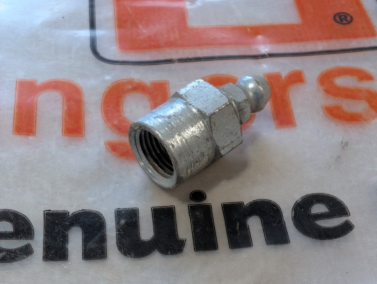 219-60 ZERK GREASE 1/8-27FM FITTING - Ingersoll/Case Tractor Part