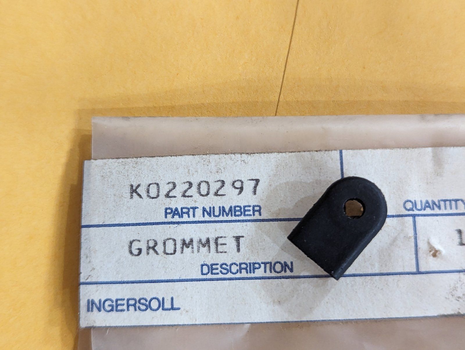 220297 GROMMET KOHLER 220297S - Ingersoll/Case Tractor Part