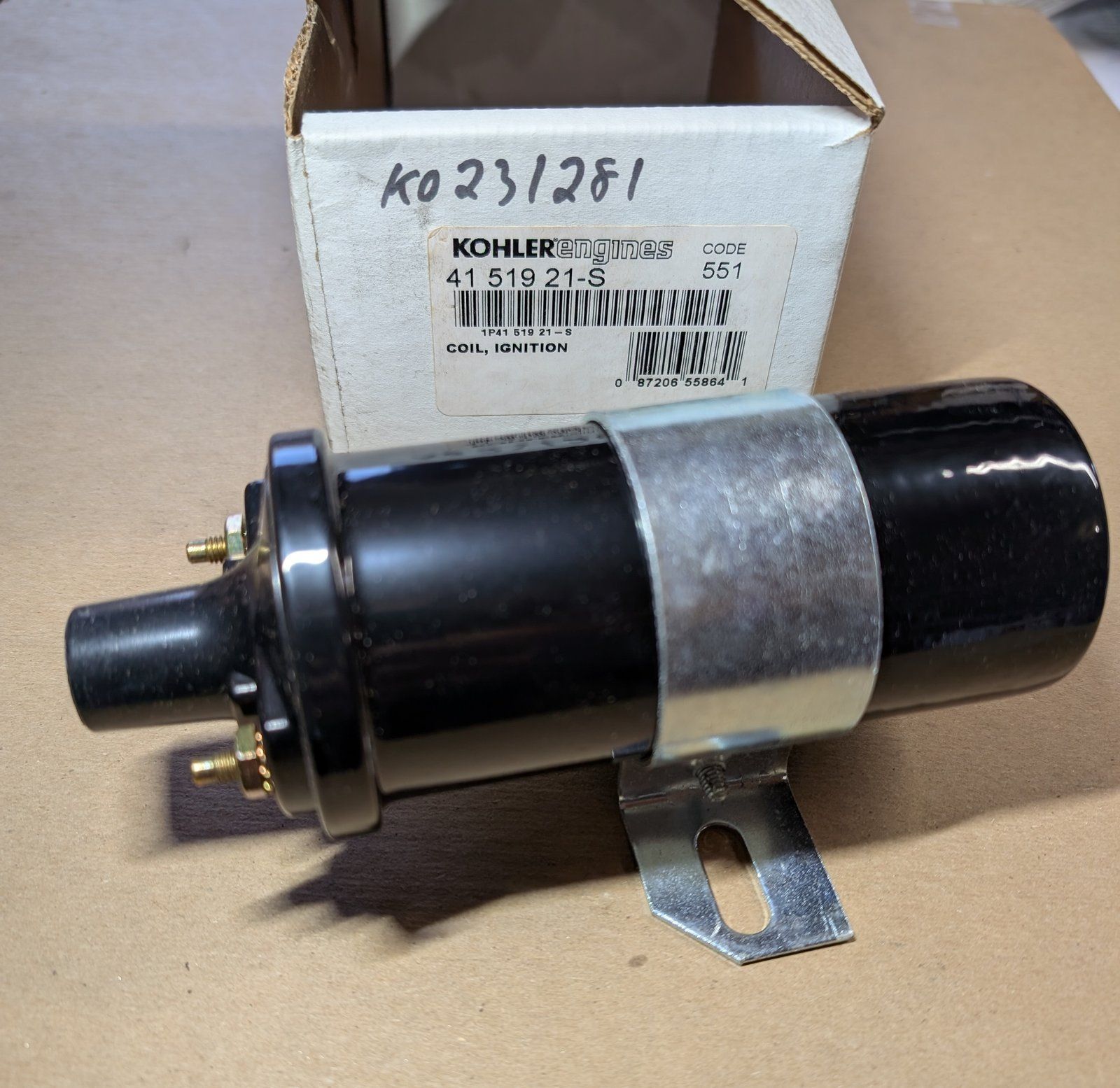 231281 KOHLER COIL 231281-S 4151921S - Ingersoll/Case Tractor Part