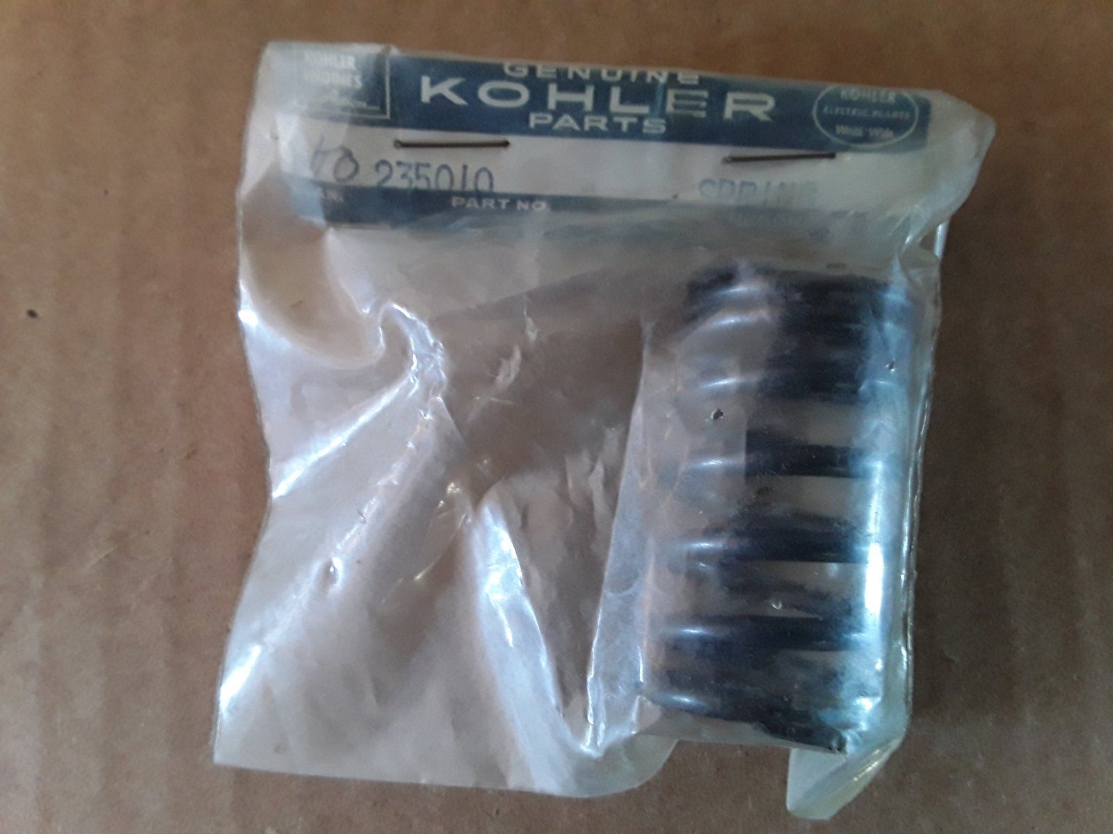 235010 KOHLER SPRING - Ingersoll/Case Tractor Part