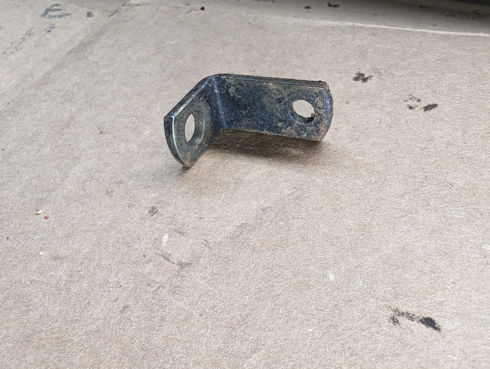 235084 USED KOHLER HIGH SPEED STOP BRACKET - Ingersoll/Case Tractor Part