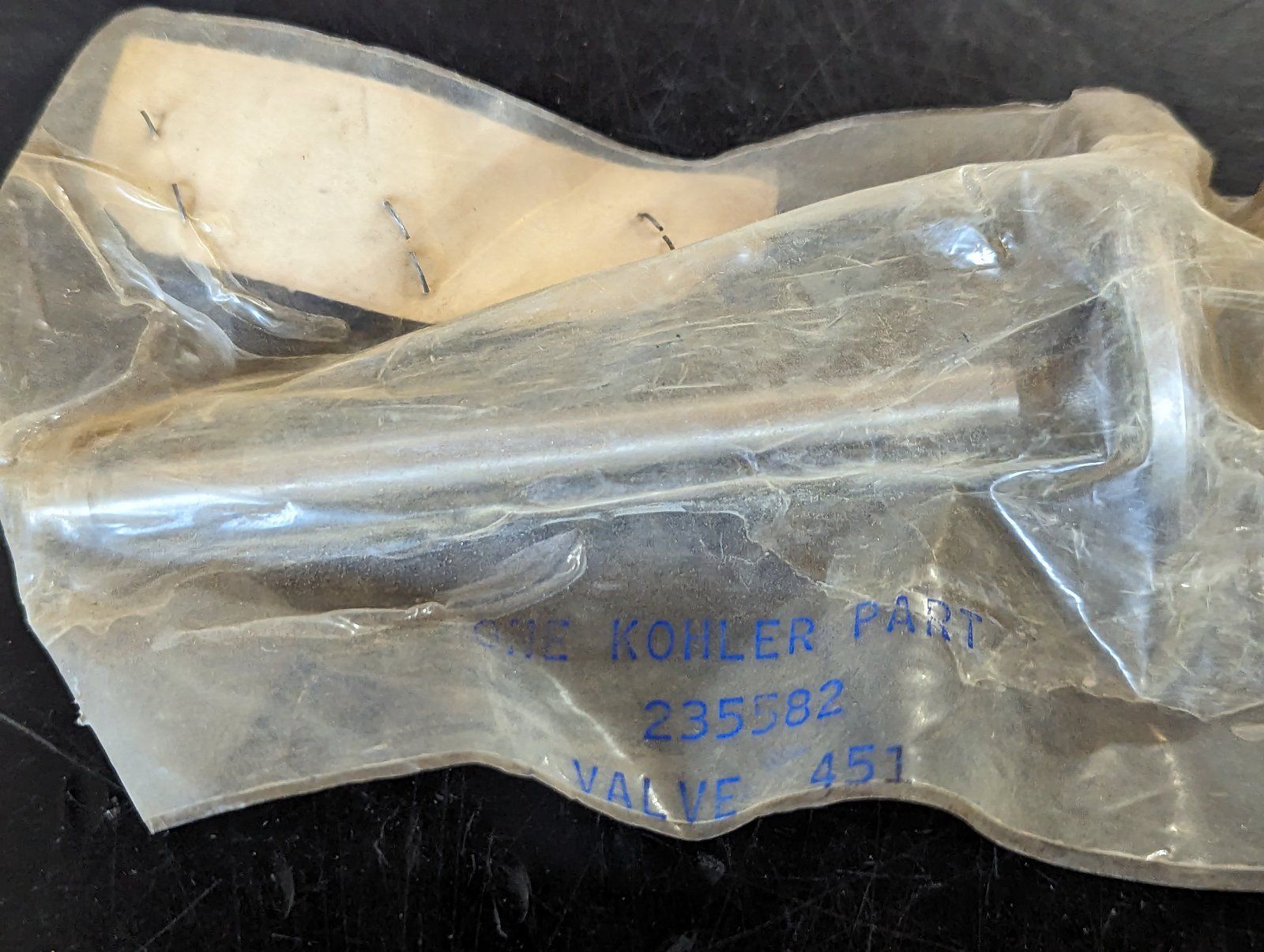 235582 KOHLER VALVE - Ingersoll/Case Tractor Part