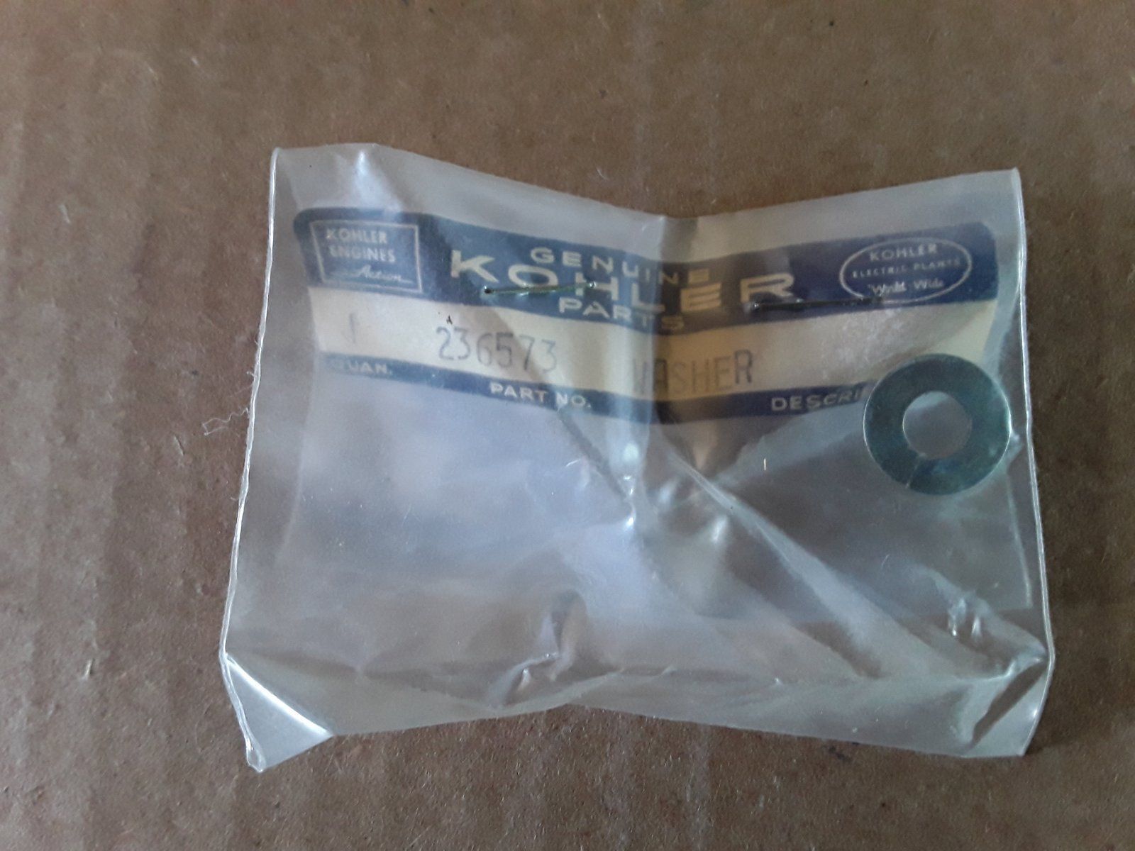 236573 KOHLER WASHER - Ingersoll/Case Tractor Part
