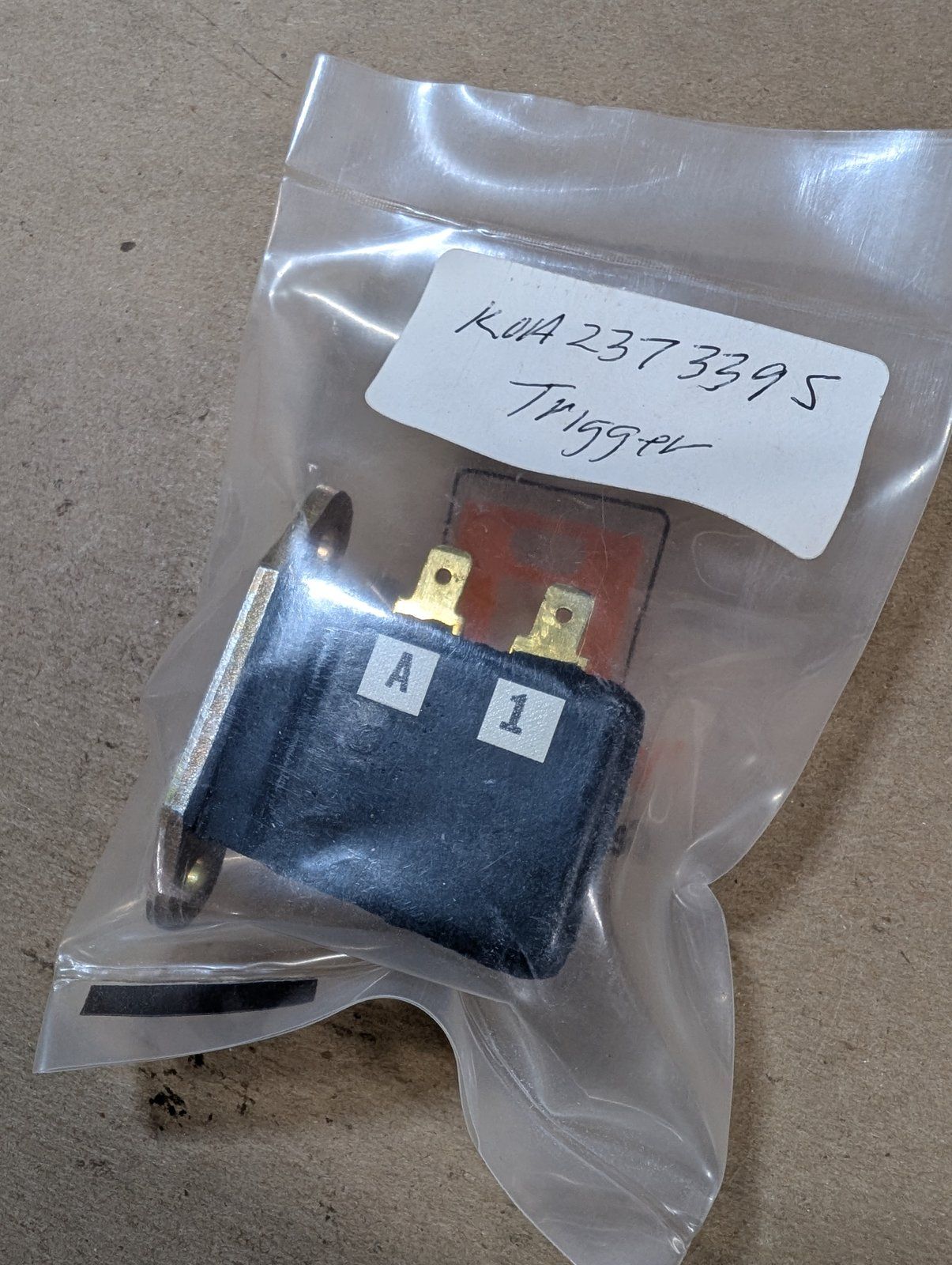 237339S KOHLER TRIGGER - Ingersoll/Case Tractor Part