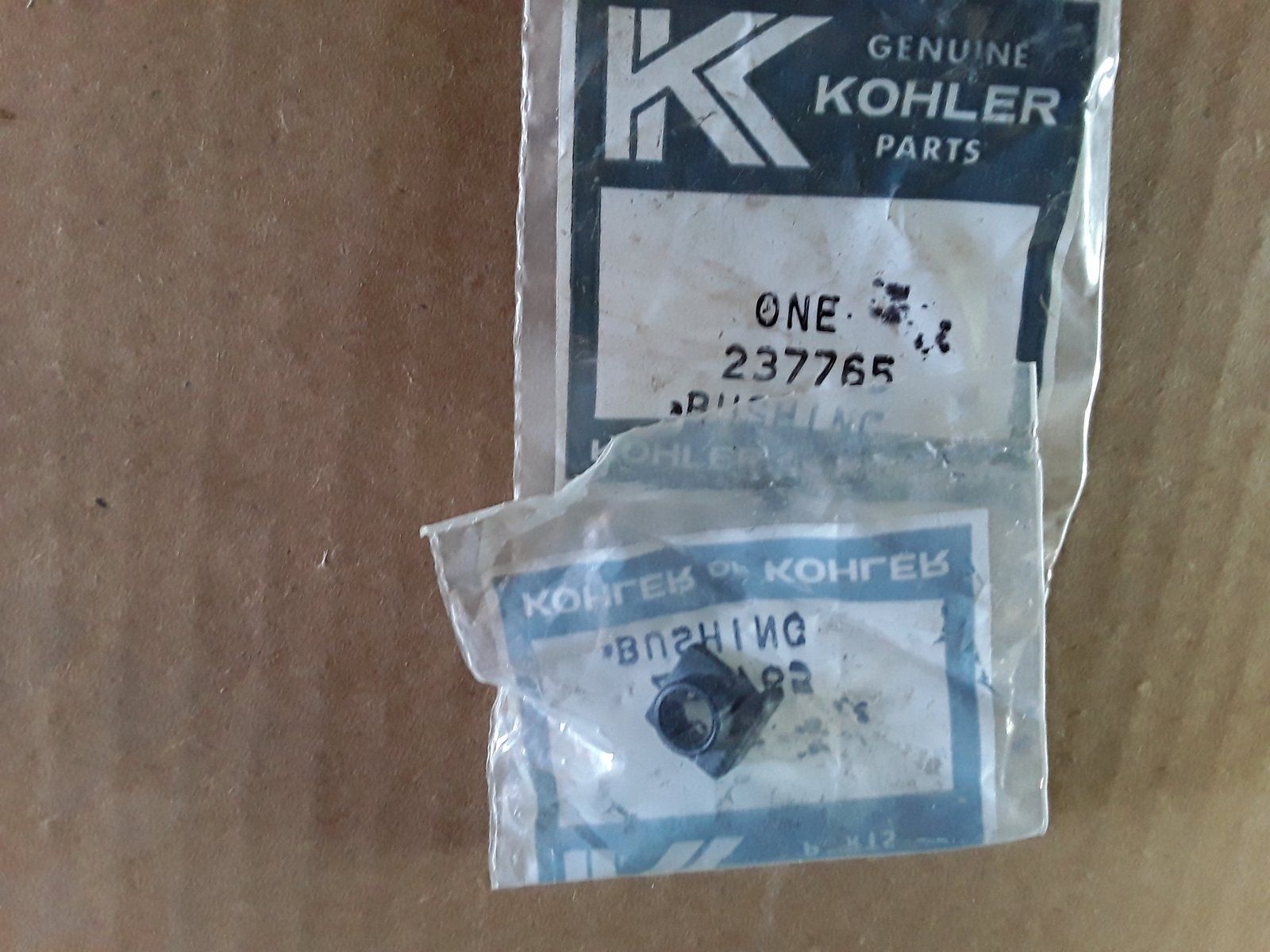 237765 KOHLER BUSHING - Ingersoll/Case Tractor Part