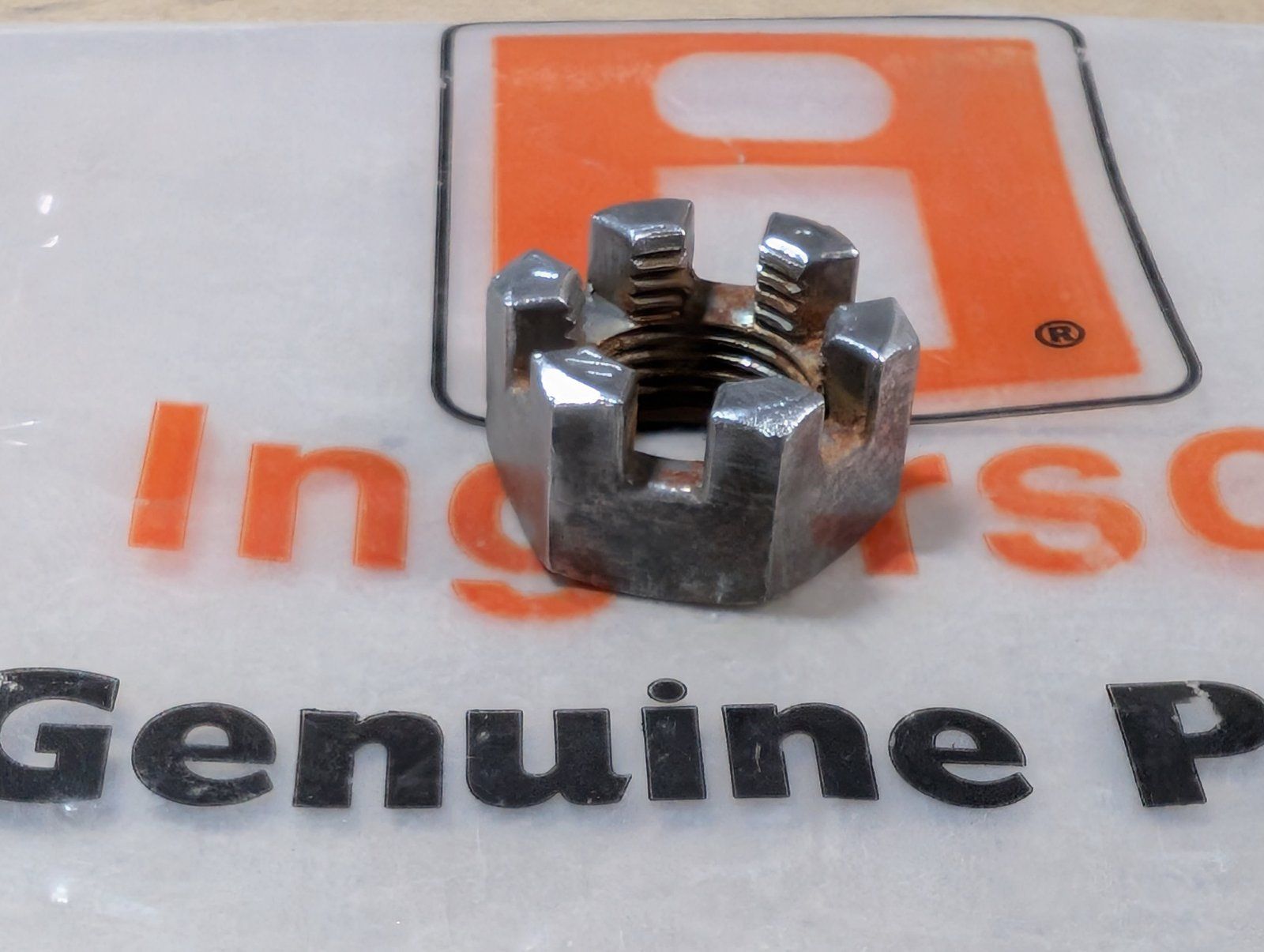 25-1312 NUT 3/4-16 HX SLOT - Ingersoll/Case Tractor Part