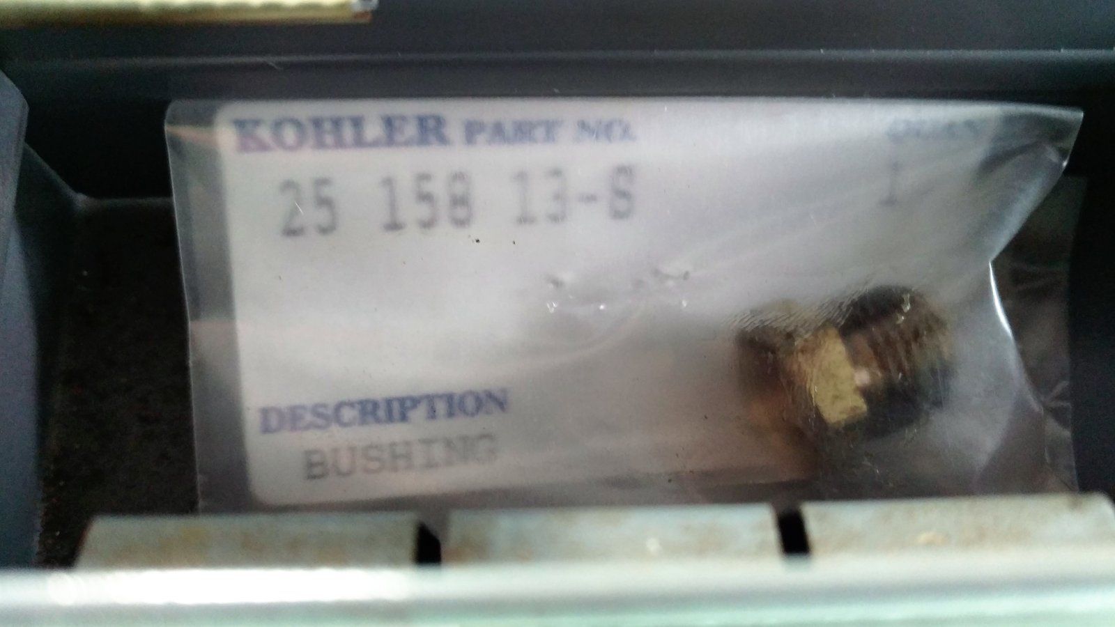 2515813S BUSHING KOHLER - Ingersoll/Case Tractor Part