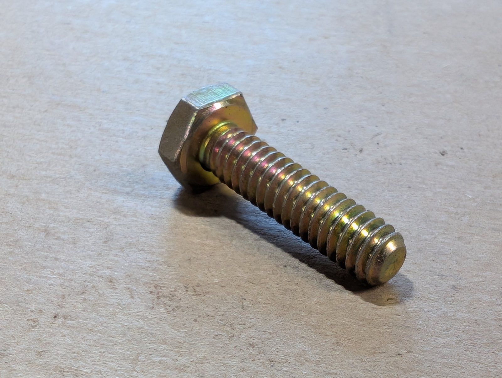26-416 BOLT 1/4-20 X 1 HEX GR8 - Ingersoll/Case Tractor Part