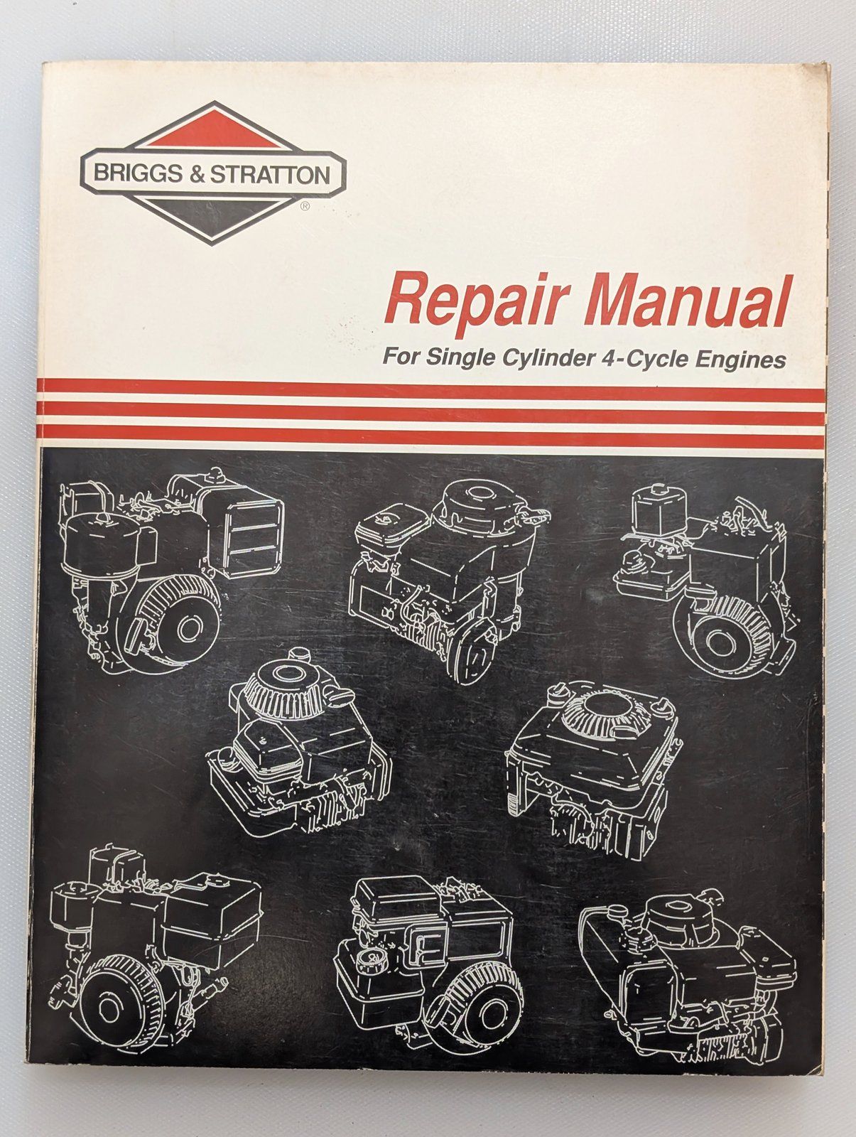 270962 1/95 BRIGGS SINGLE CYLINDER REPAIR MANUAL 271172 272144 272147 800100 - Ingersoll/Case Tractor Part