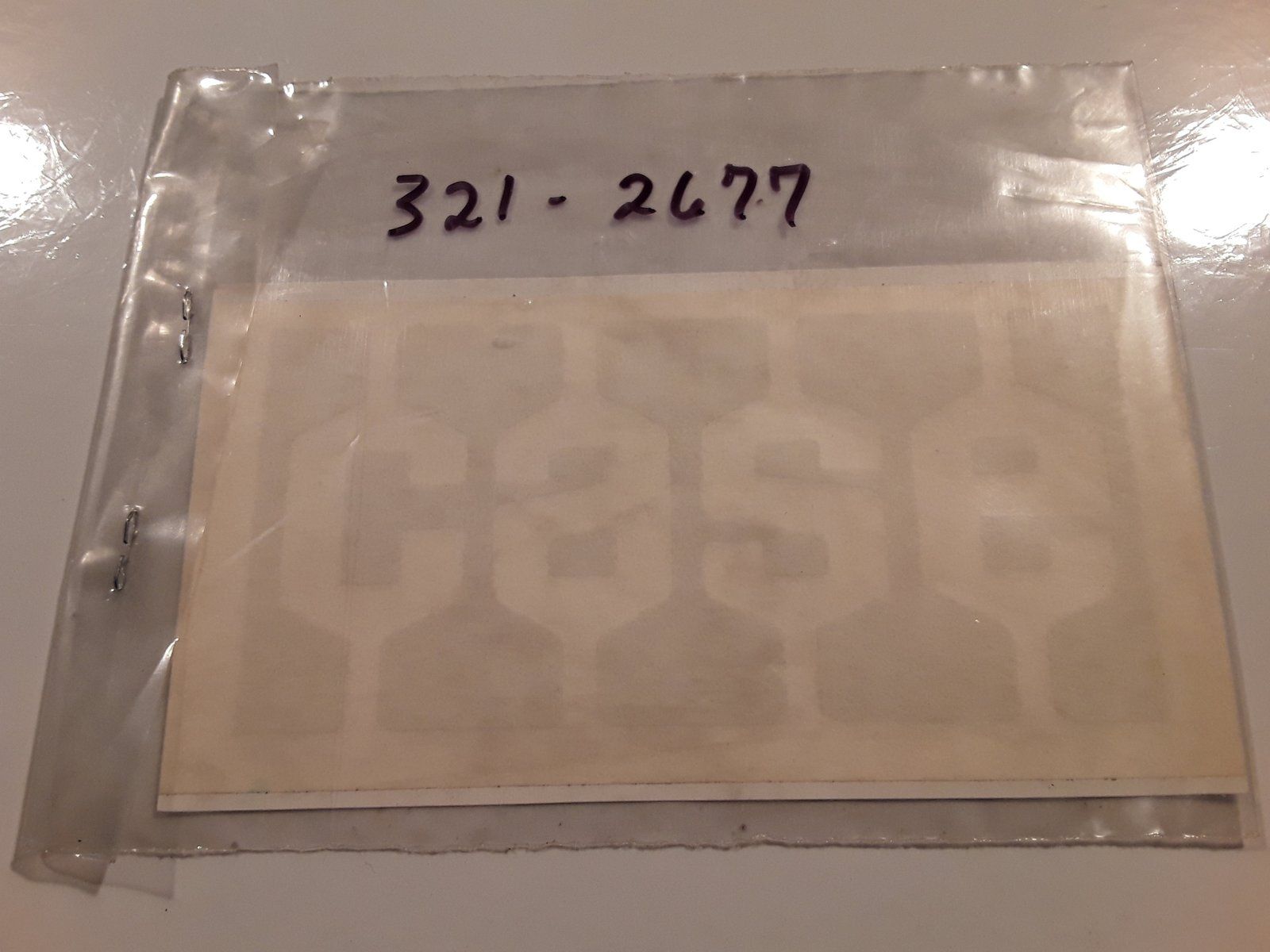 321-2677 DECAL CASE 2-1/2