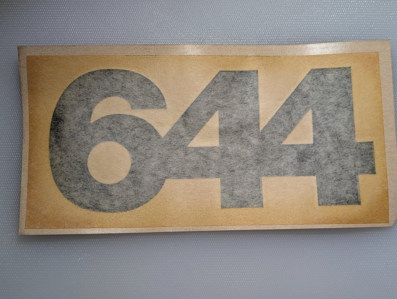 321-3251 DECAL 644 - Ingersoll/Case Tractor Part