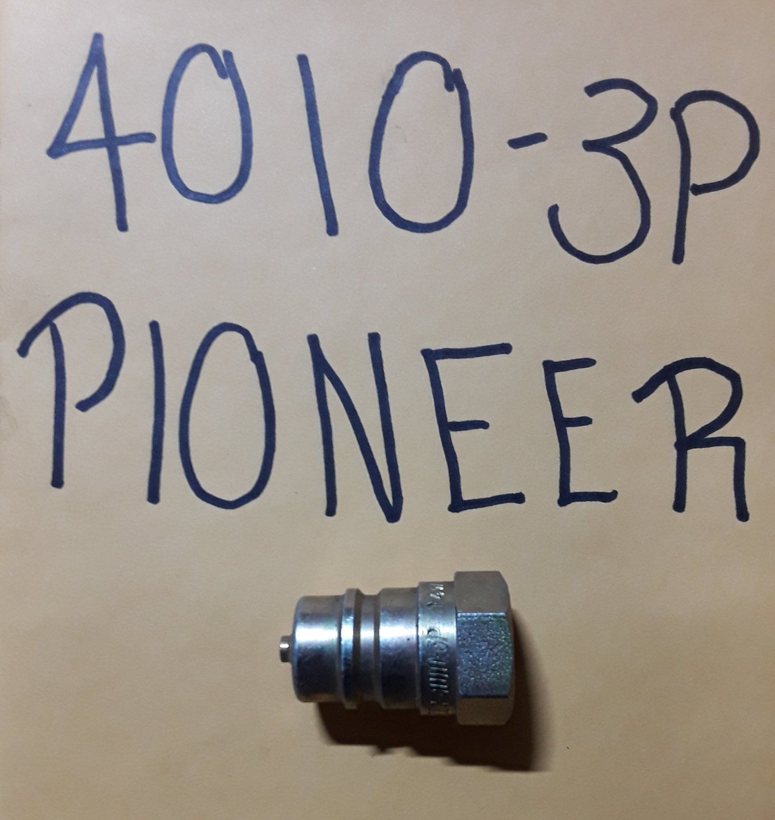 4010-3P PIONEER QUICK CONNECT PLUG 3/8