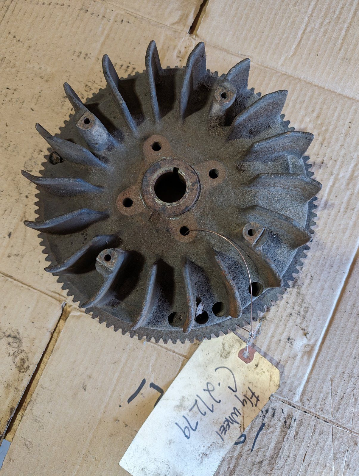 4702525 USED KOHLER FLYWHEEL C27279 - Ingersoll/Case Tractor Part
