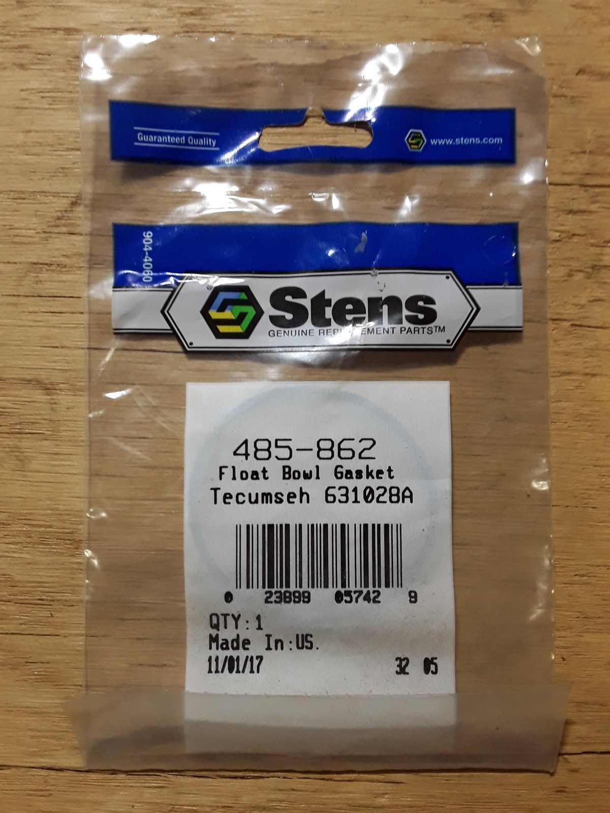 485-862 STENS FLOAT BOWL GASKET - Ingersoll/Case Tractor Part