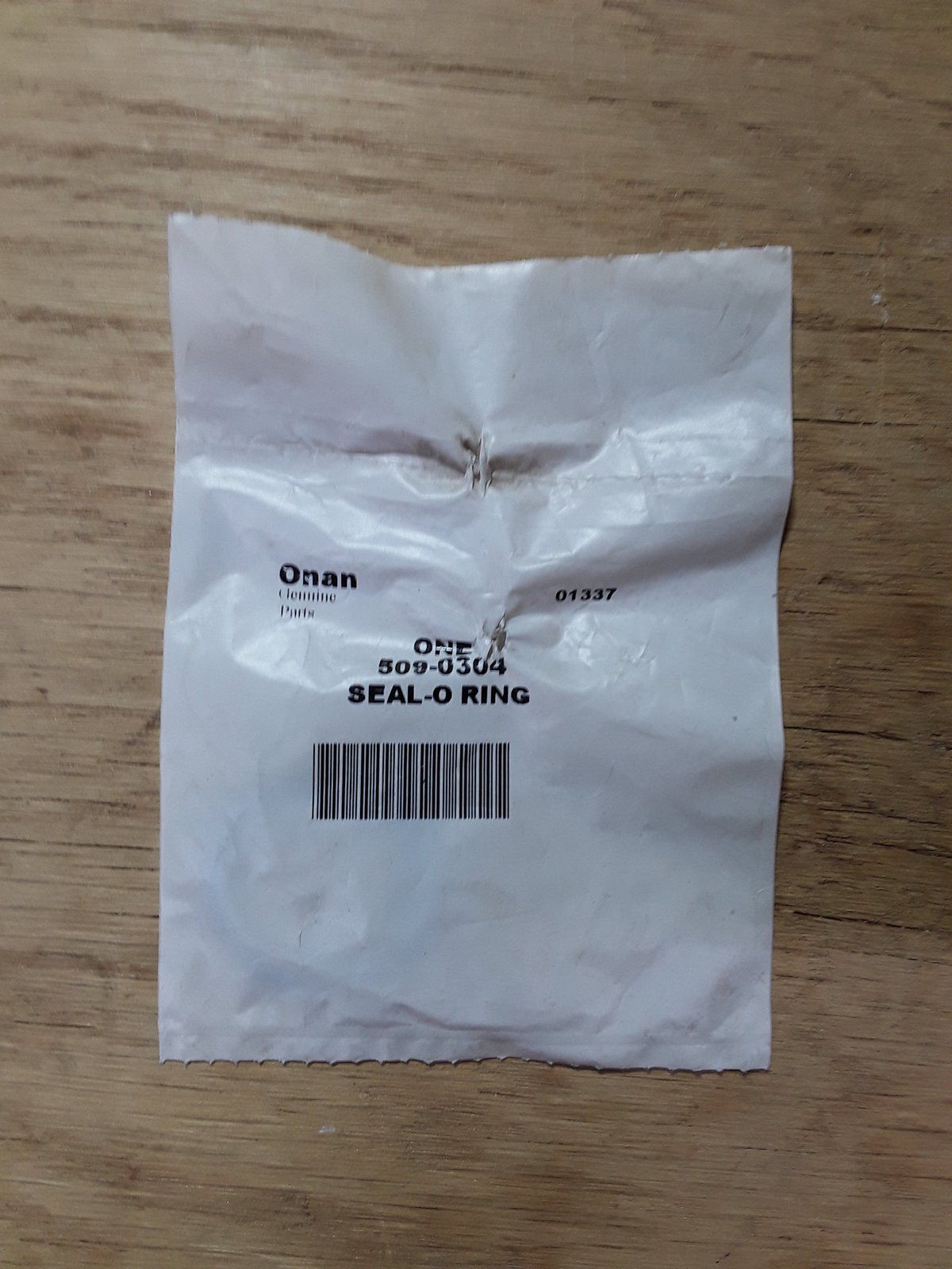 509-0304 ONAN SEAL-O RING - Ingersoll/Case Tractor Part