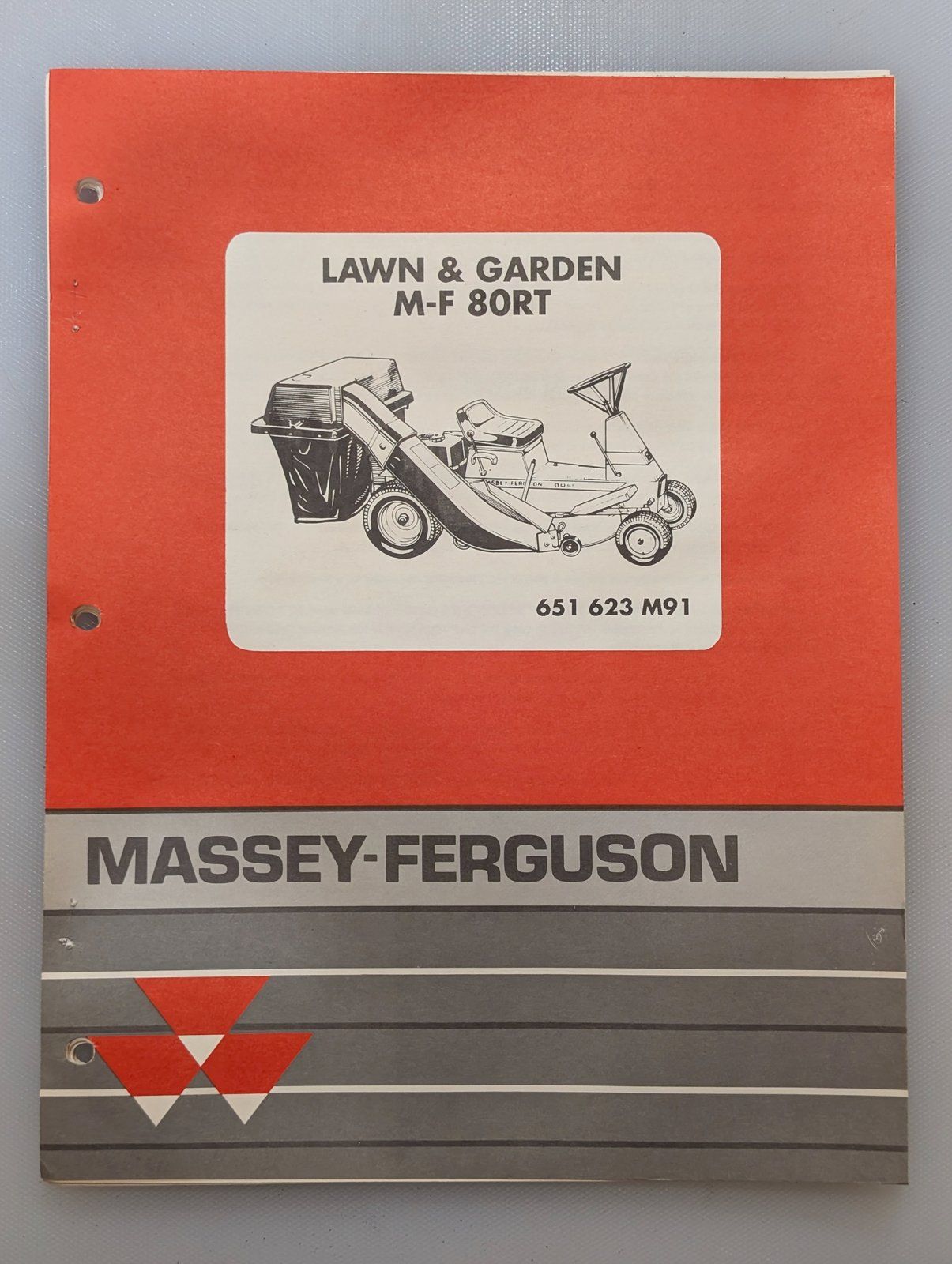 651623M91 PC MASSEY FERGUSON 80RT REAR ENGINE RIDER MOWER - Ingersoll/Case Tractor Part
