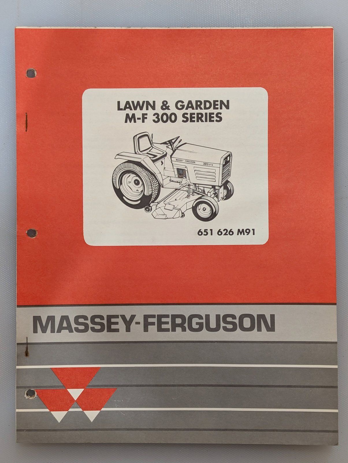 651626M91 PC MASSEY FERGUSON 316 318 320 GARDEN TRACTOR - Ingersoll/Case Tractor Part