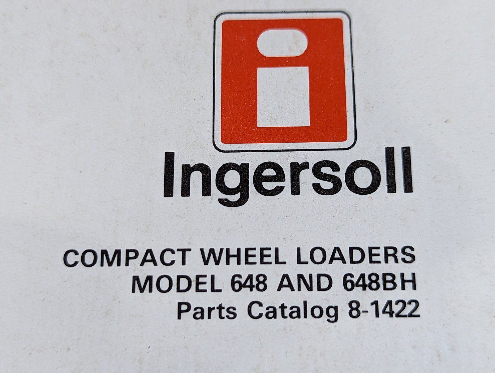 8-1422 PC: MODEL 648 AND 648BH - Ingersoll/Case Tractor Part