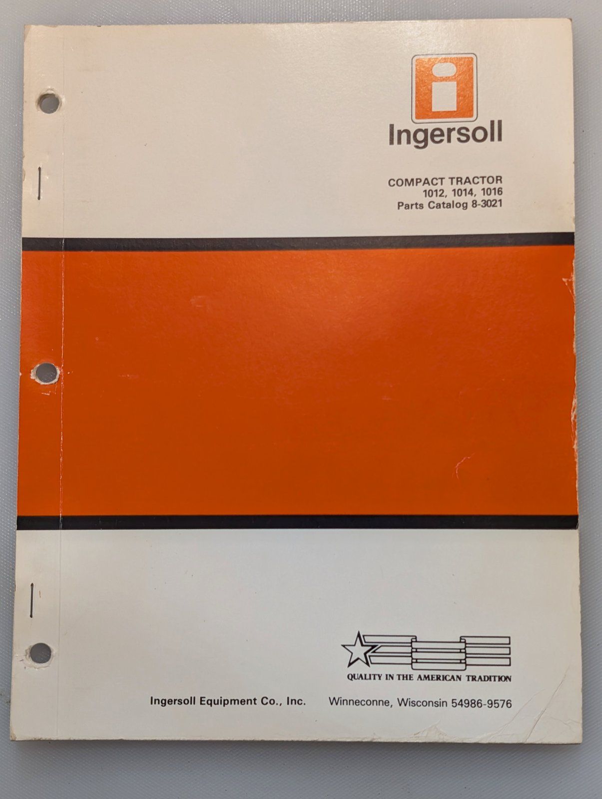 8-3021 PC 1012 1014 1016 - Ingersoll/Case Tractor Part