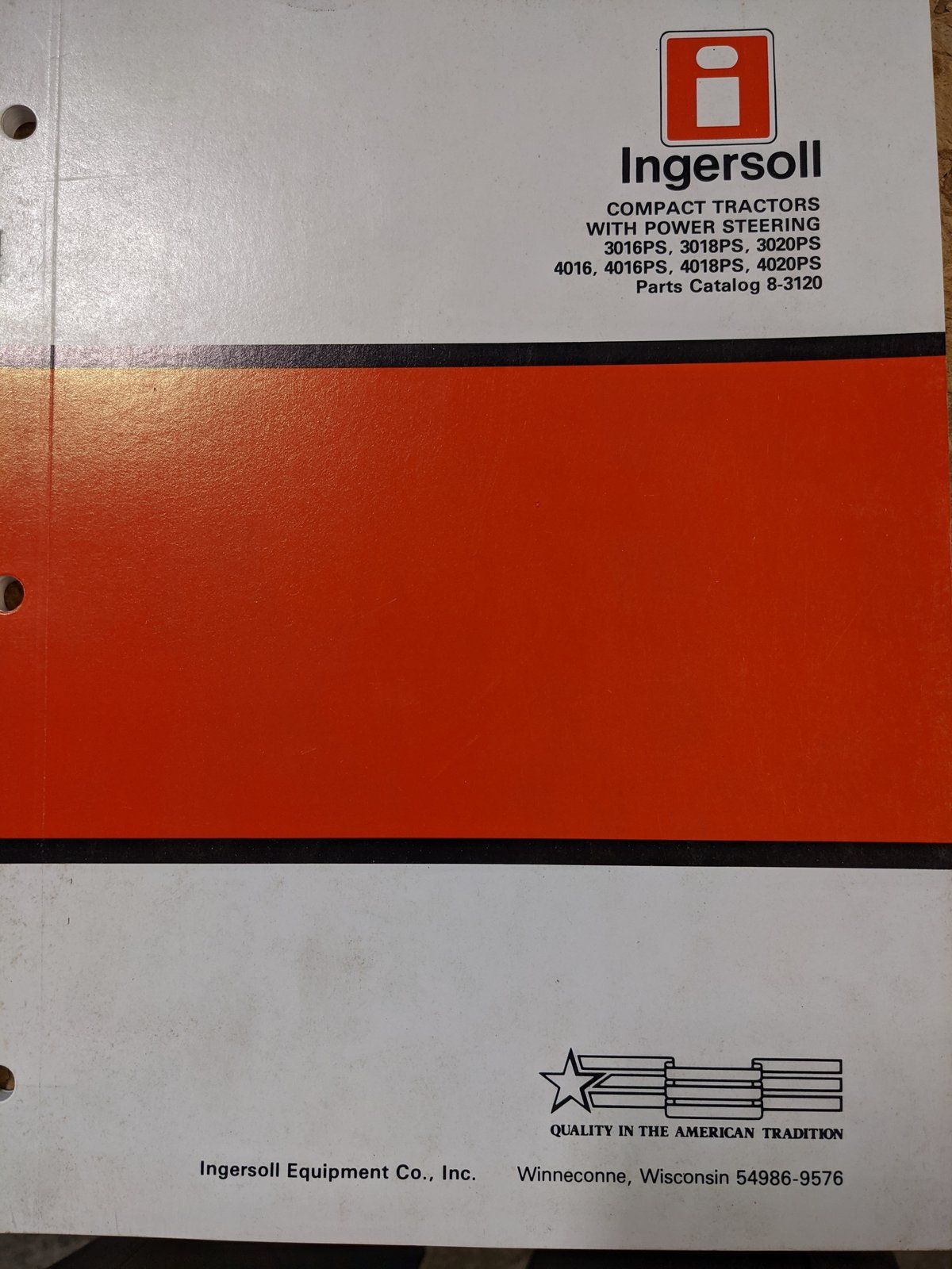 8-3120 PC 4016 BY PIN'S 3016PS-4020PS-ALL 8-3121 - Ingersoll/Case Tractor Part