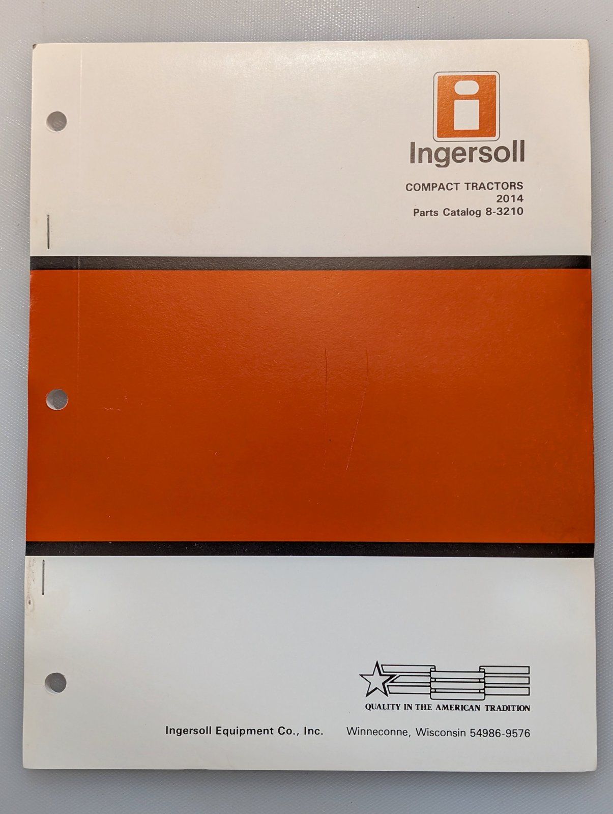 8-3210 PC 2014 COMPACT TRACTOR - Ingersoll/Case Tractor Part