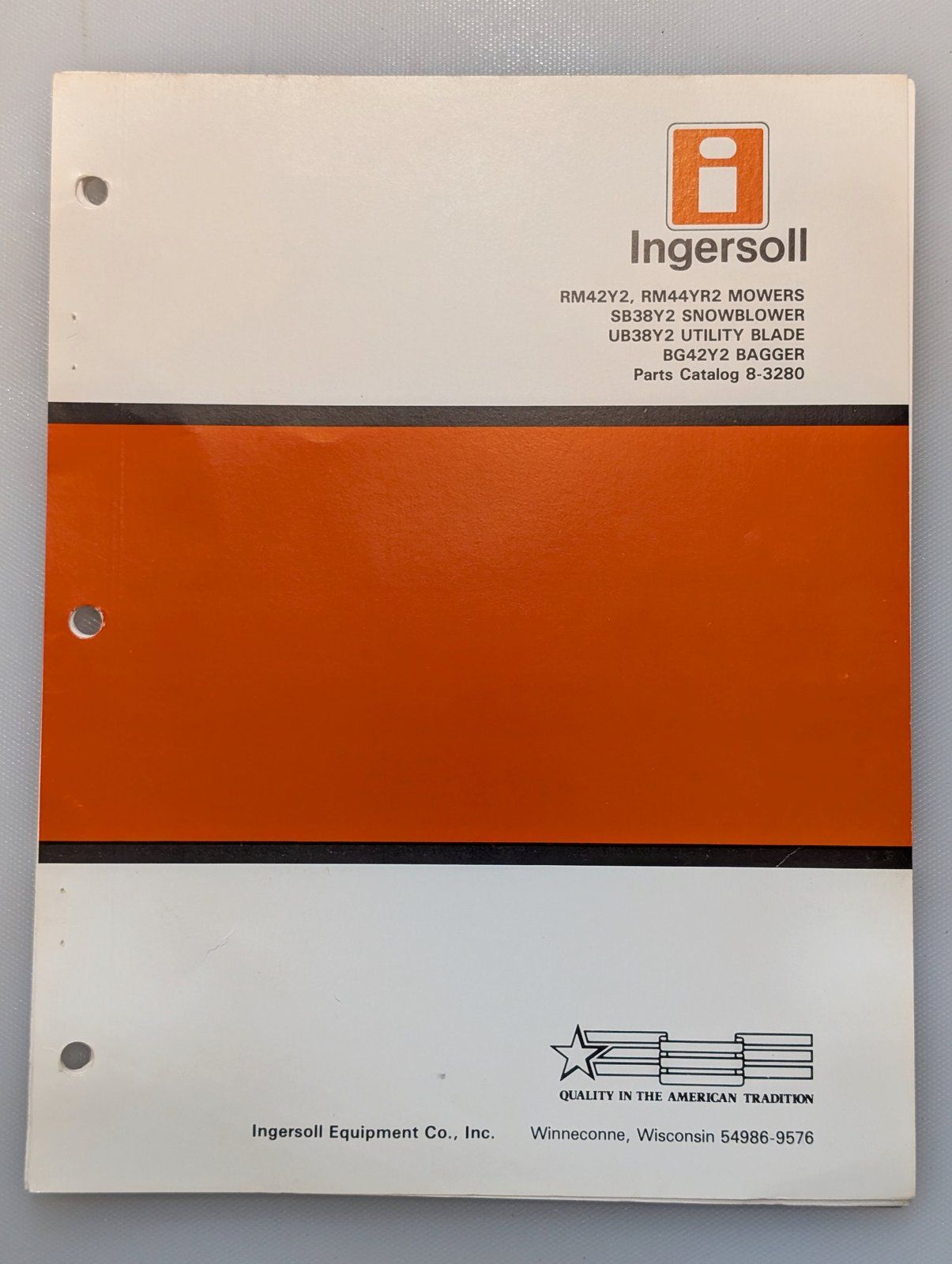 8-3280 PC RM42Y2 RM44YR2 SB38Y2 UB38Y2 BG42Y2 - Ingersoll/Case Tractor Part