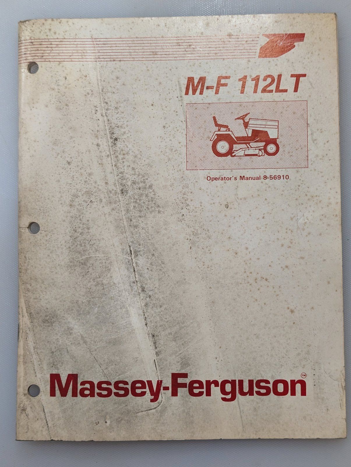 8-56910 OM MASSEY FERGUSON MF 112LT - Ingersoll/Case Tractor Part