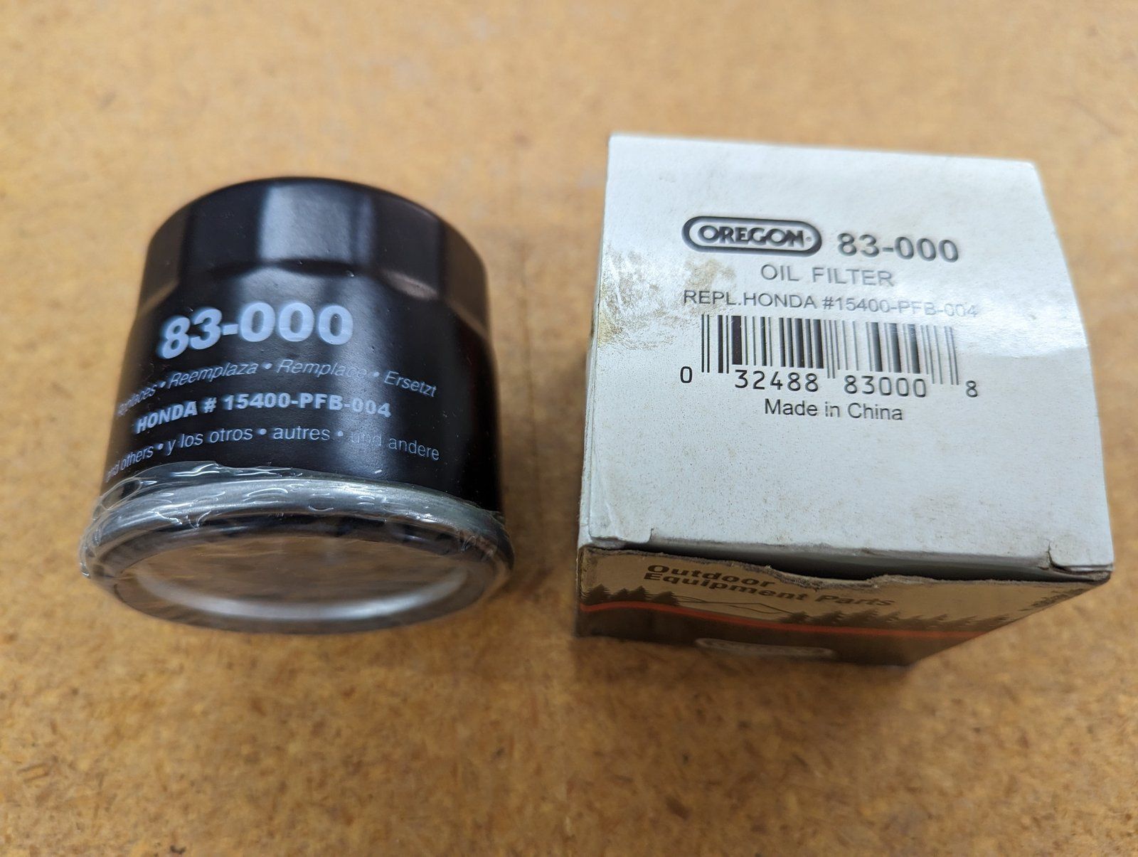83-000 HONDA 15400-PFB-004 OIL FILTER - Ingersoll/Case Tractor Part