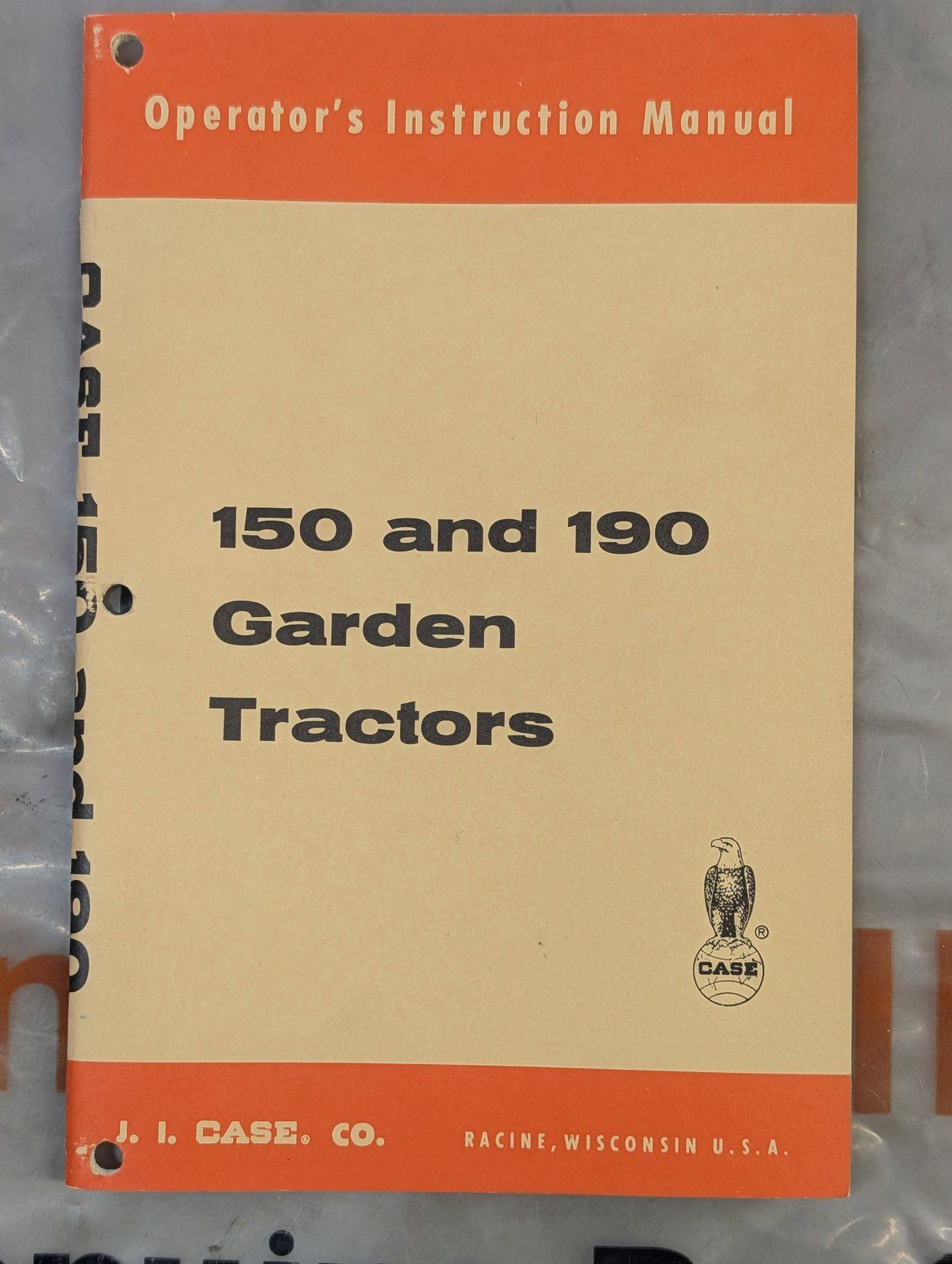 9-1851 OM 150-190 TRACTOR - Ingersoll/Case Tractor Part