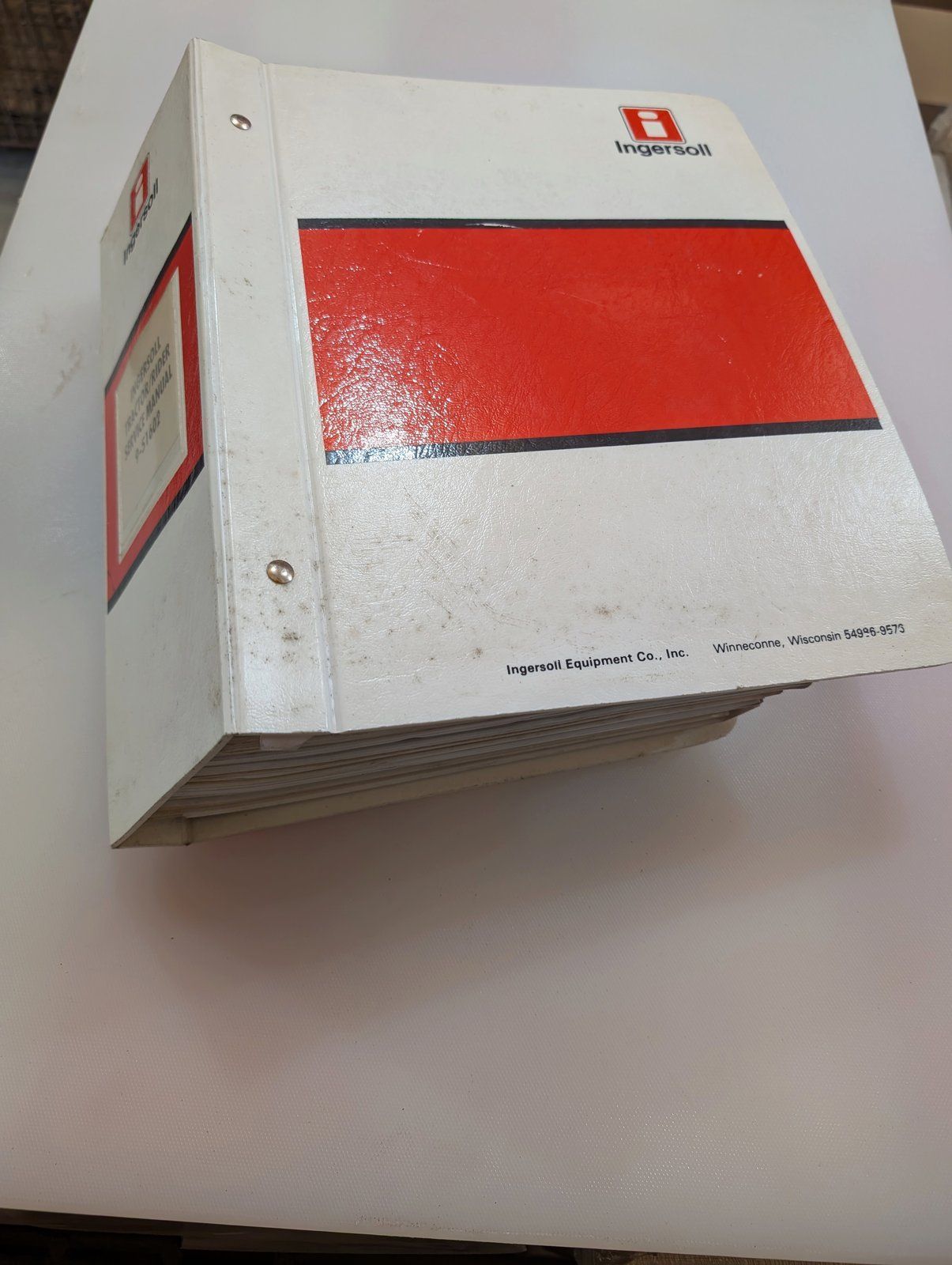 9-51602 MASTER SERVICE MANUAL TRACTOR RIDER - Ingersoll/Case Tractor Part