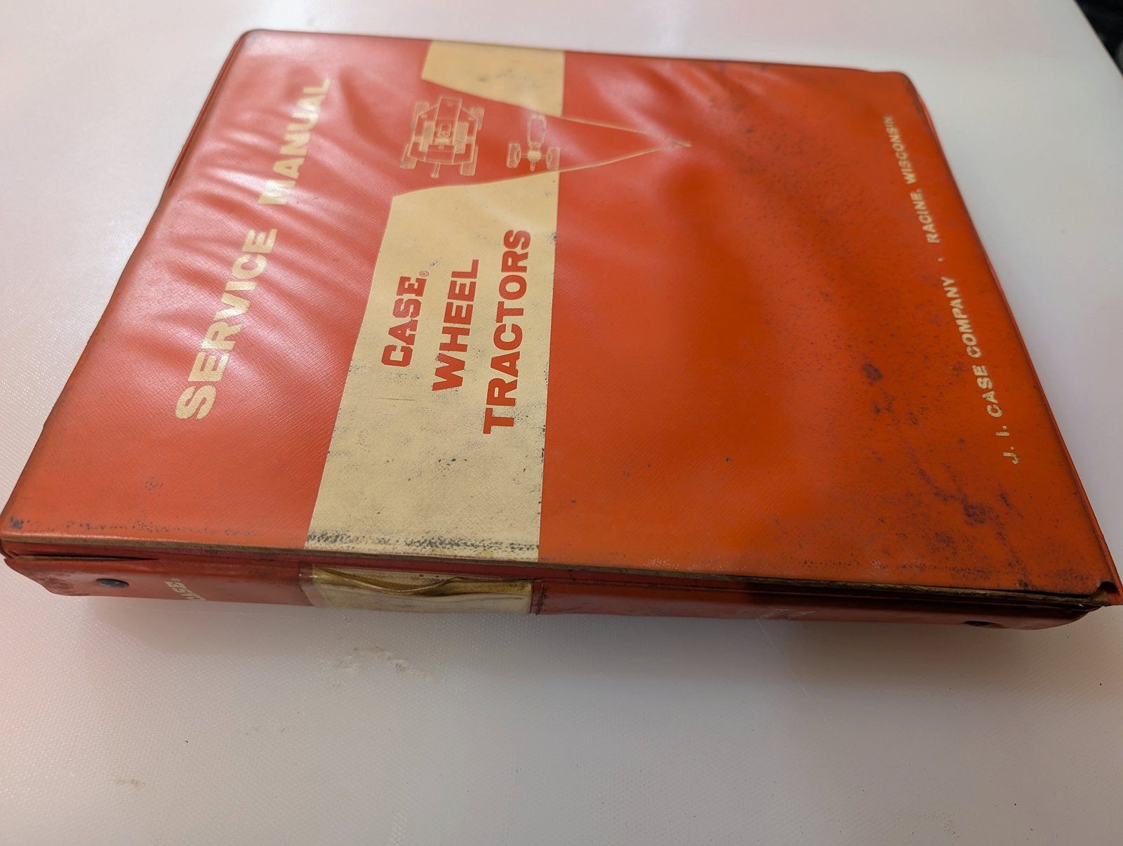 9-77931 SM: 155 195 COMPACT TRACTOR WITH SHOP BINDER - Ingersoll/Case Tractor Part