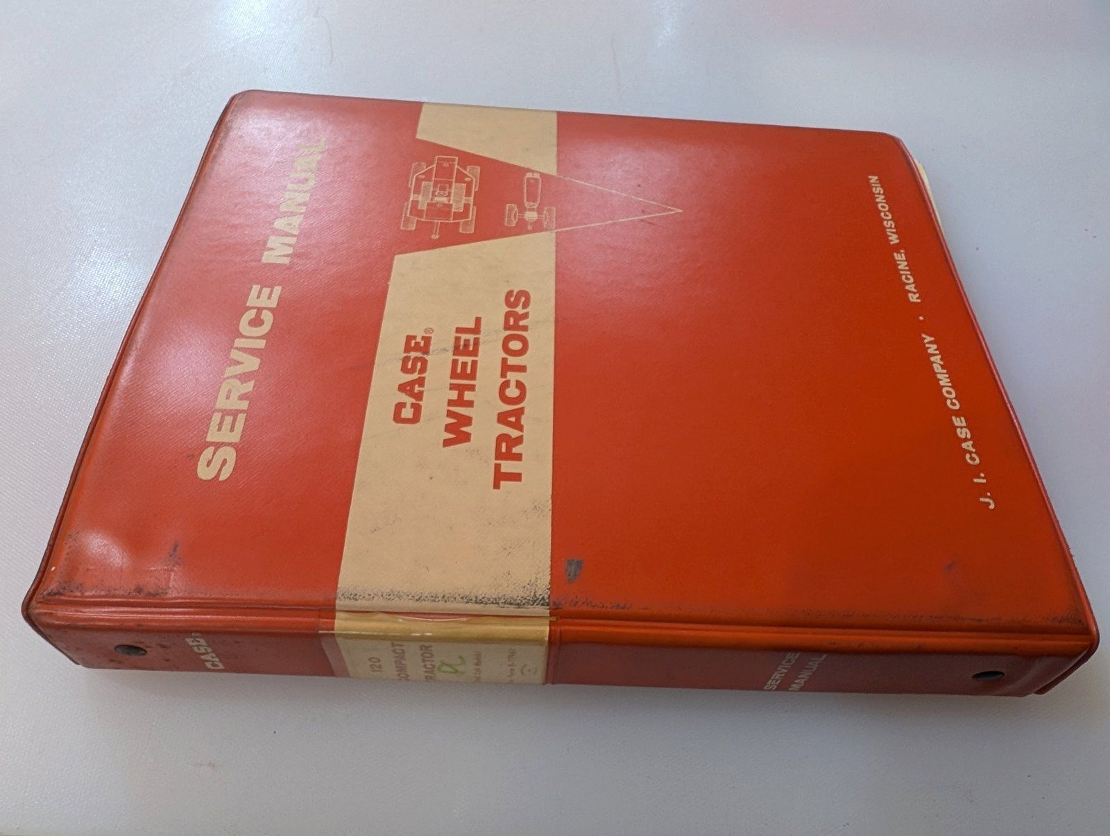 9-77961 SM 120 COMPACT TRACTOR WITH SHOP BINDER - Ingersoll/Case Tractor Part