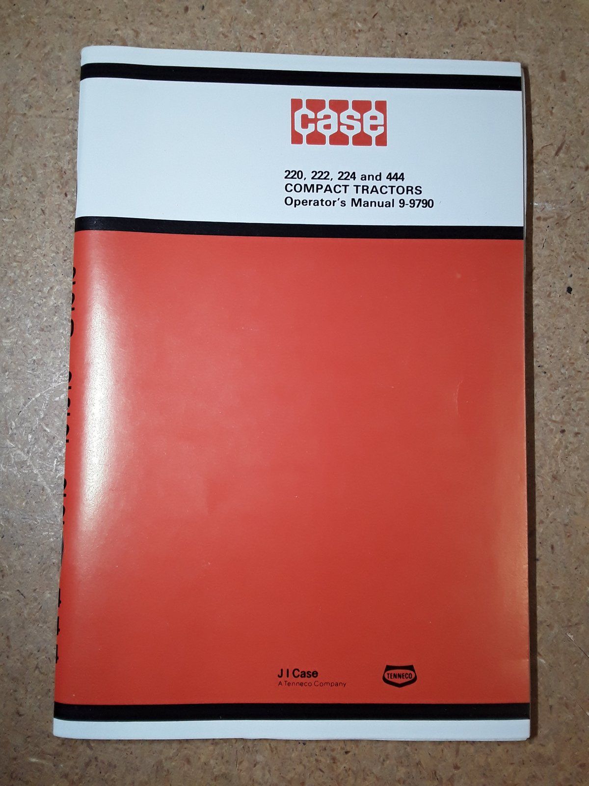 9-9790 OM 220 222 224 444 - Ingersoll/Case Tractor Part