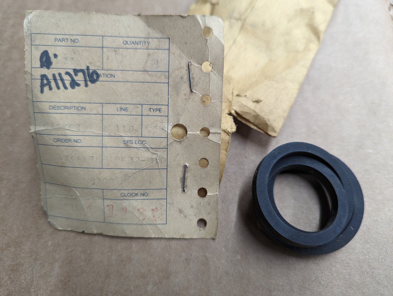A11276 GASKET - Ingersoll/Case Tractor Part