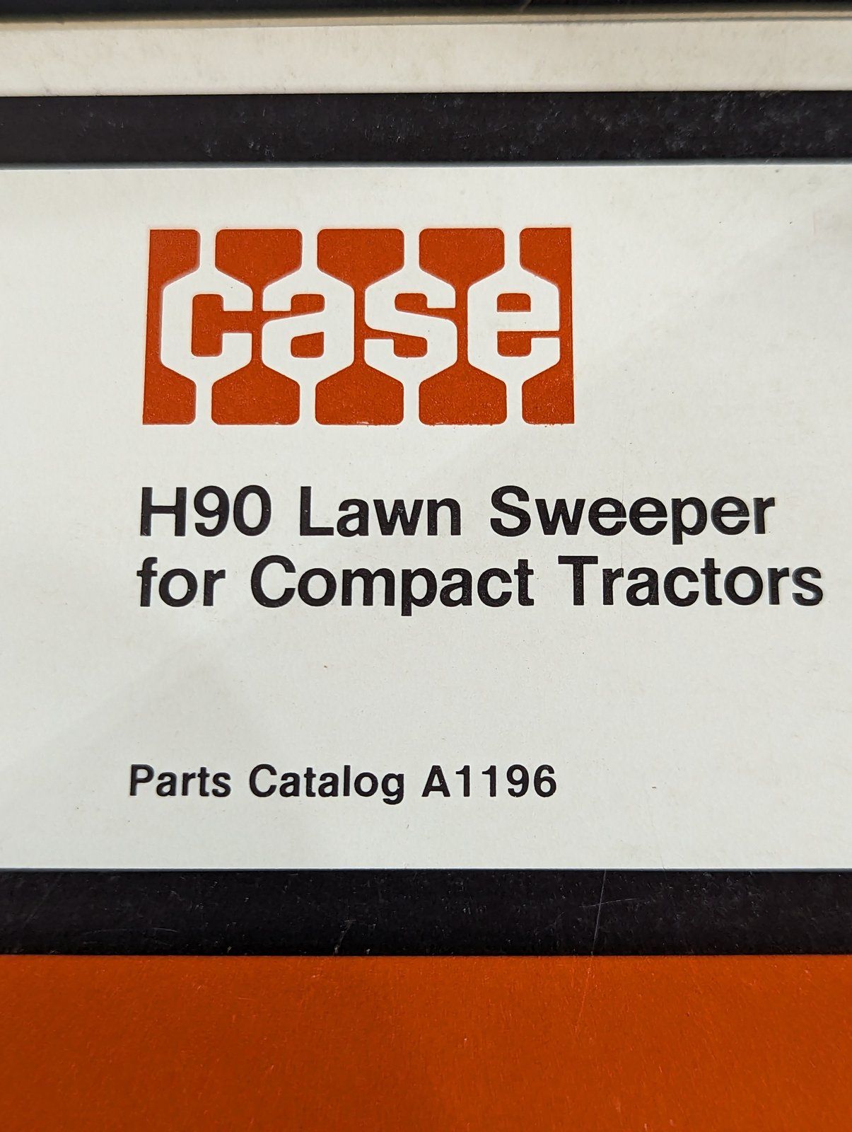 A1196 H90 LAWN SWEEPER PC - Ingersoll/Case Tractor Part
