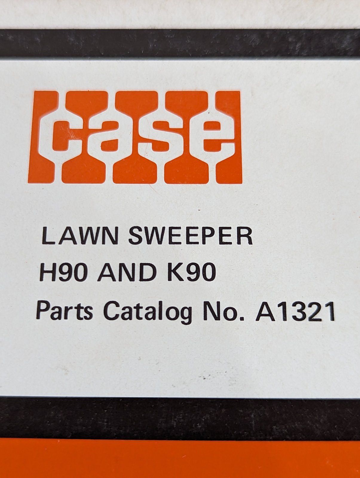 A1321 PC: H90 K90 LAWN SWEEPER - Ingersoll/Case Tractor Part