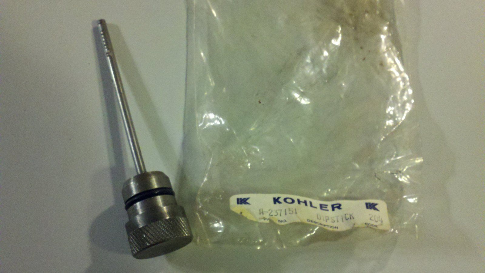 A237151 KOHLER DIP STICK - Ingersoll/Case Tractor Part