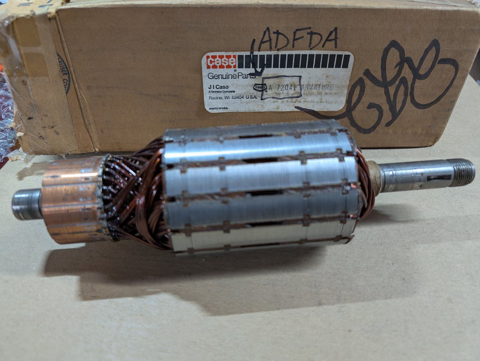 A72041 ARMATURE A70202 STARTER GENERATOR - Ingersoll/Case Tractor Part